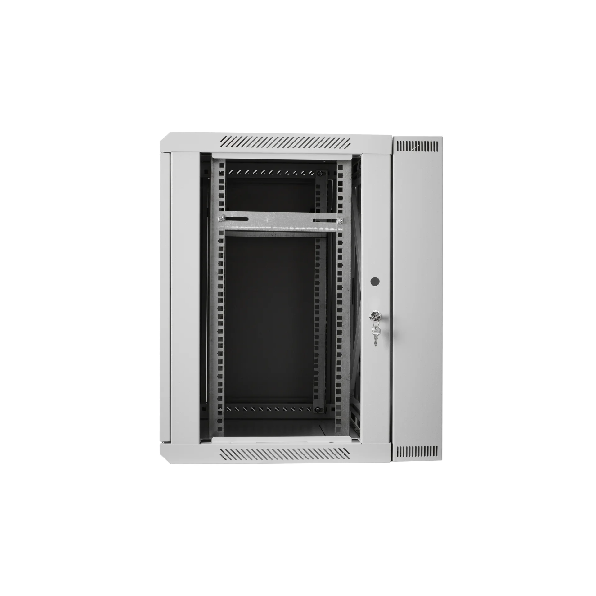 Шкаф телекоммуникационный настенный 12U, 600х550х635мм двухсекционный