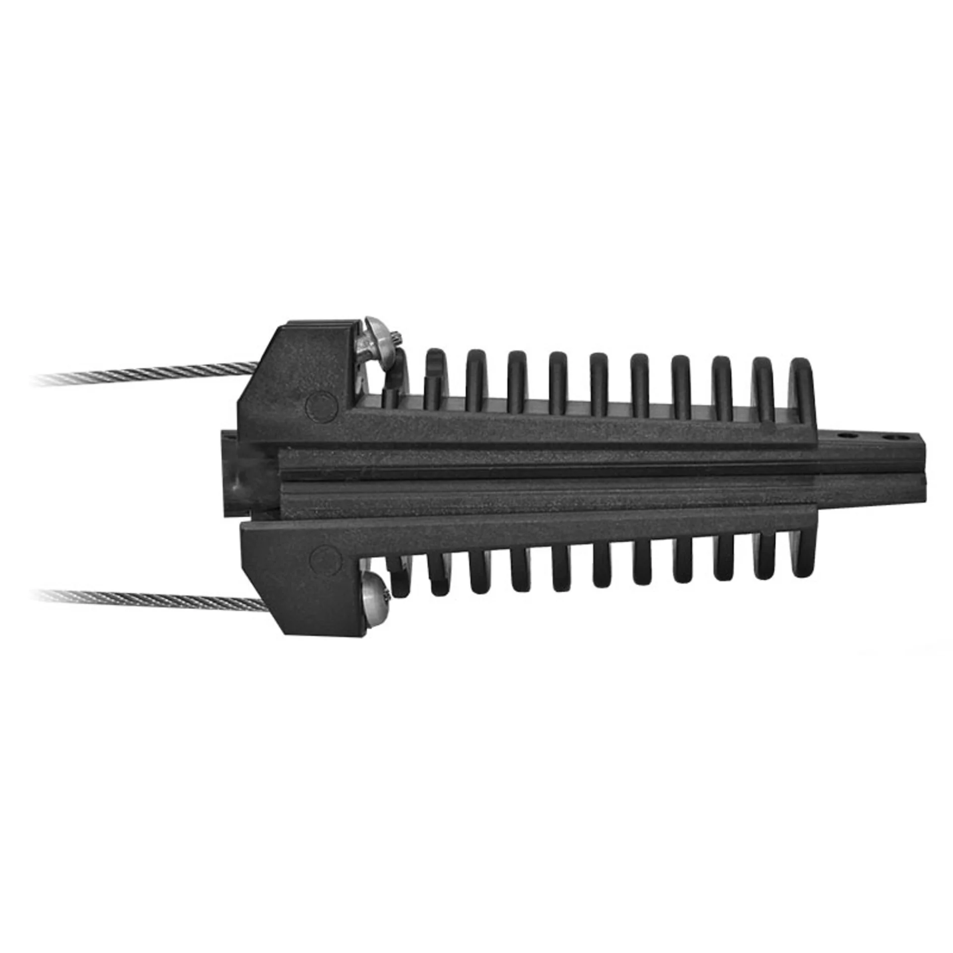 Зажим анкерный клиновой Alpha Mile 806-01-69 (большой, пластиковый)