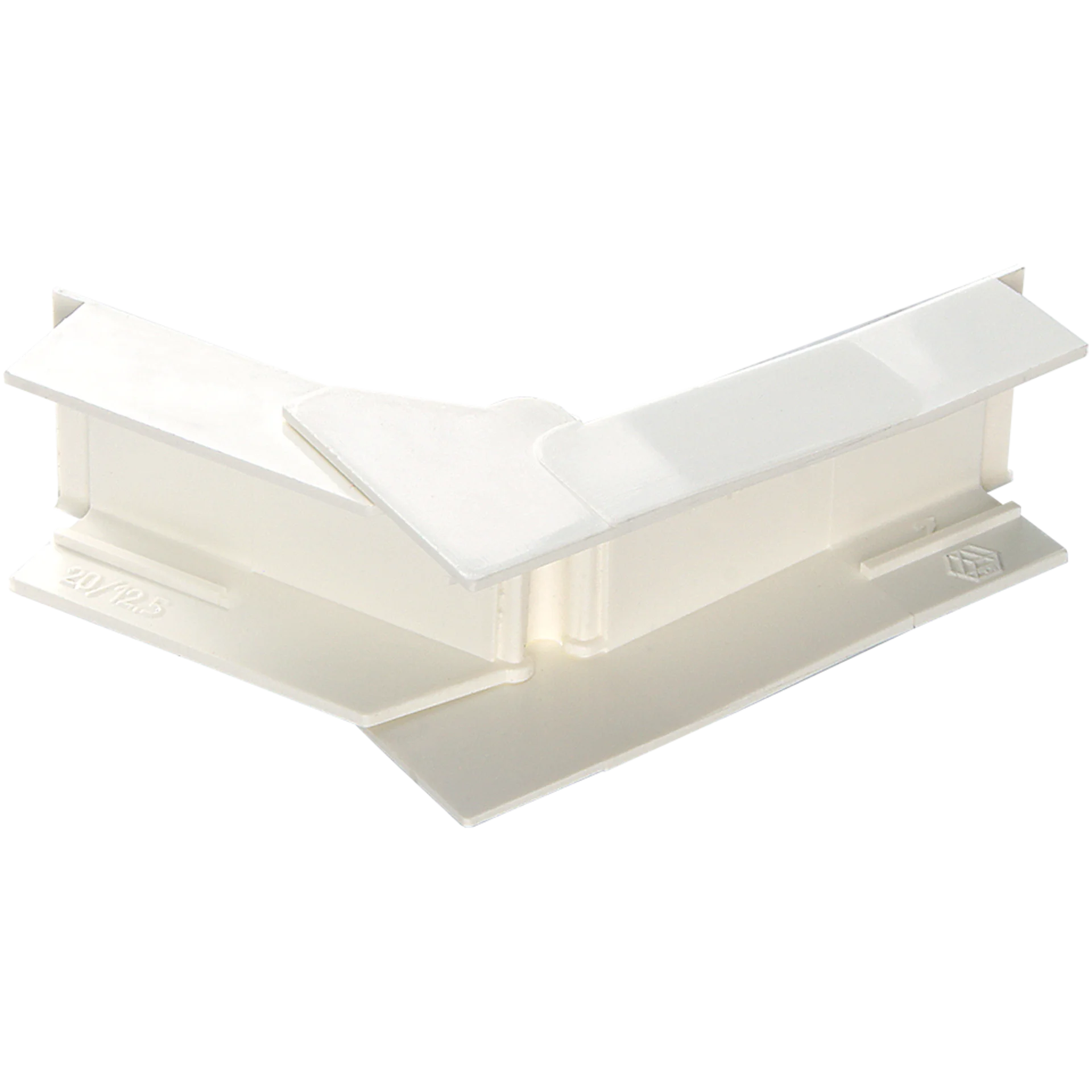 Угол внутренний/внешний изменяемый для кабельного канала 20х12,5