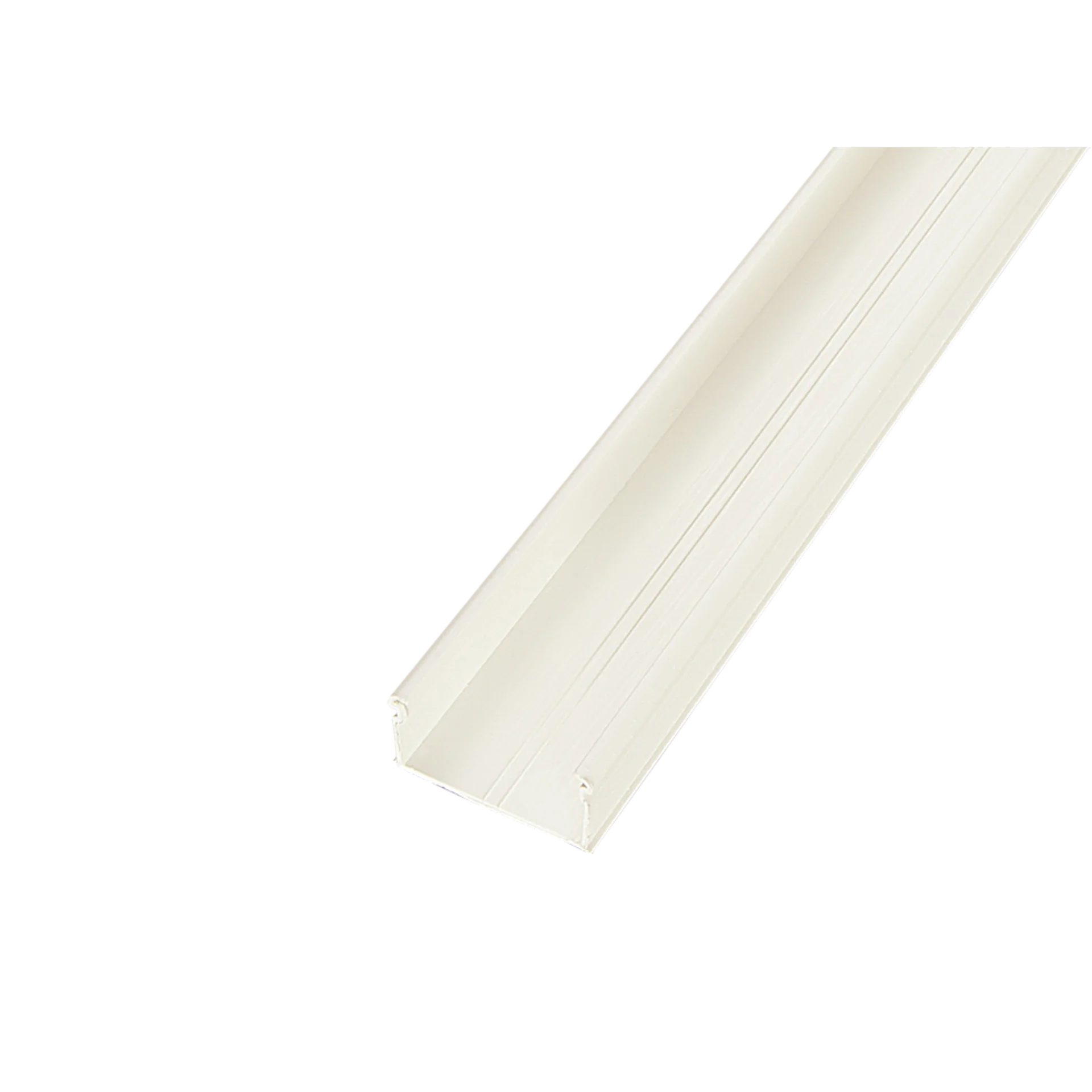 Кабельный канал 40х20х2000мм с перегородкой (белый)