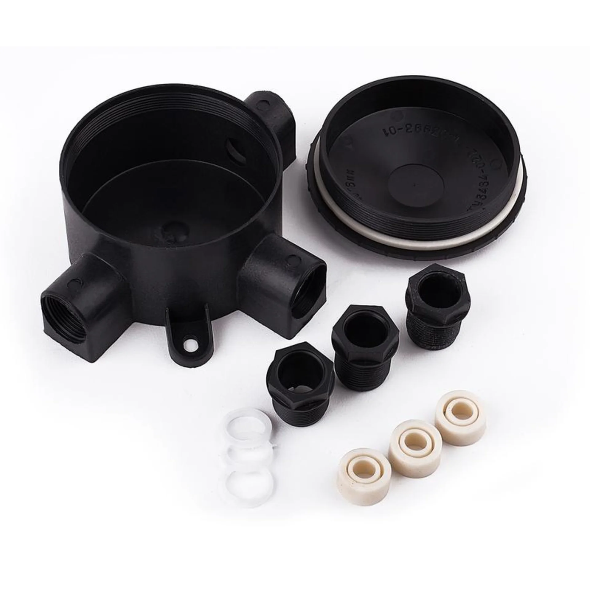 Коробка распределительная ОП 3-х рожк. У-409 ABS пластик ПЭМИ 43Б16У4093