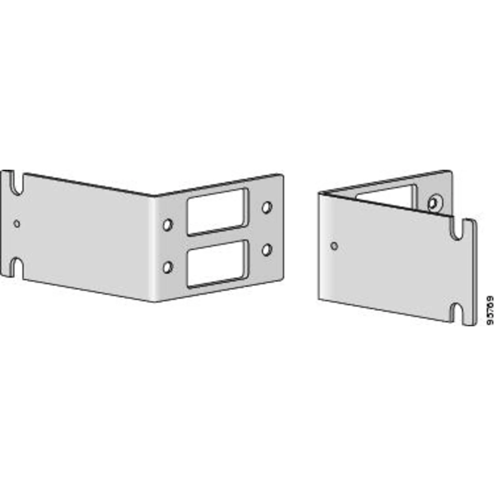 Крепление для маршрутизаторов Cisco 1921 в стойку 19"