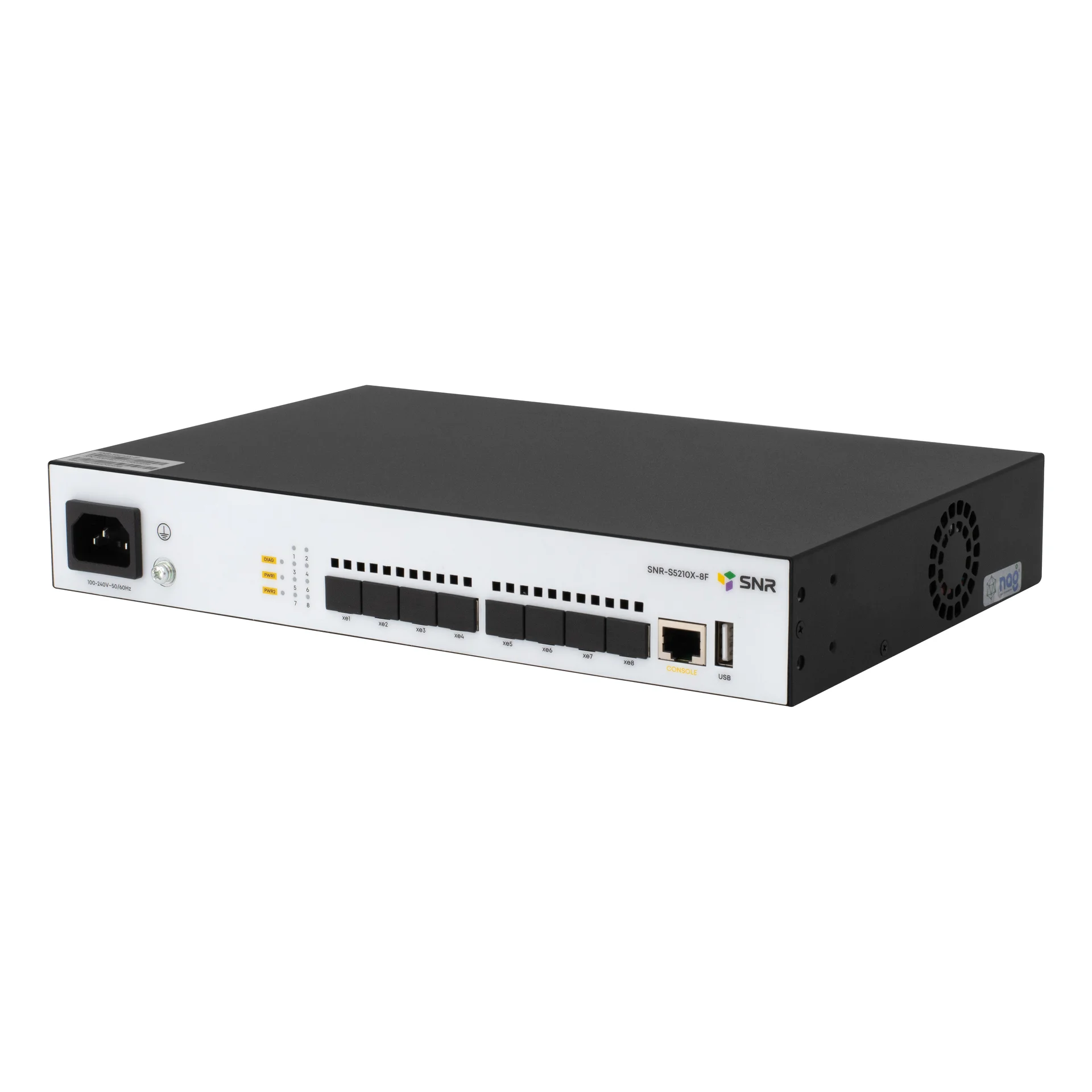 Управляемый коммутатор уровня 2+ SNR-S5210X-8F