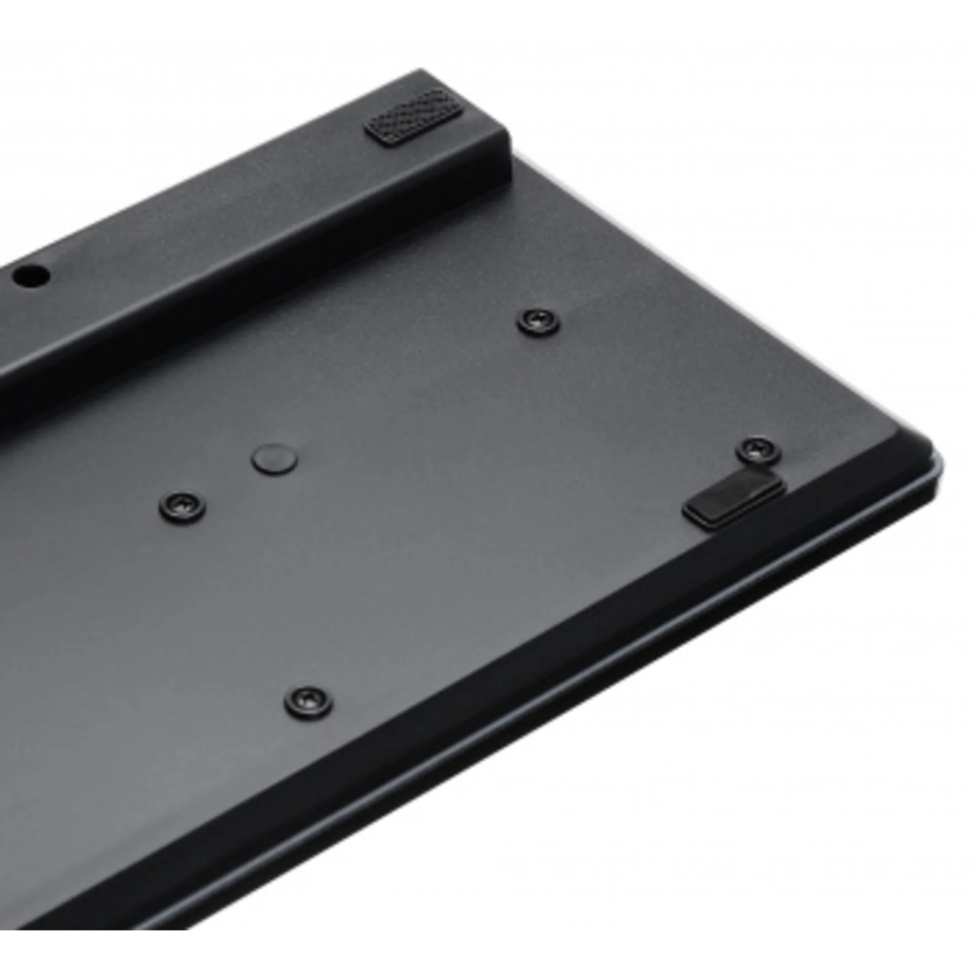 Клавиатура Оклик 550ML черный USB slim Multimedia LED