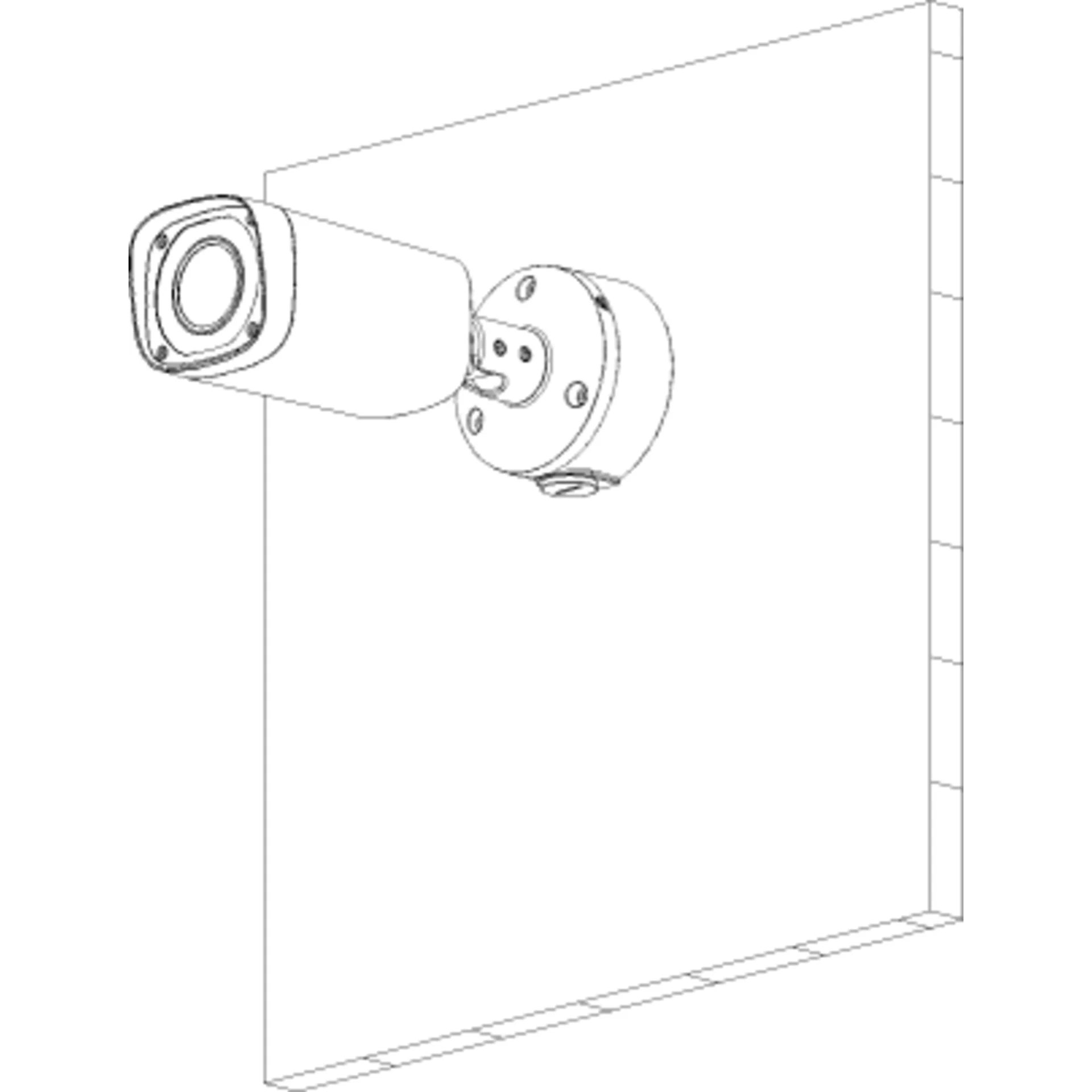 Монтажная коробка для уличных видеокамер DH-PFA135