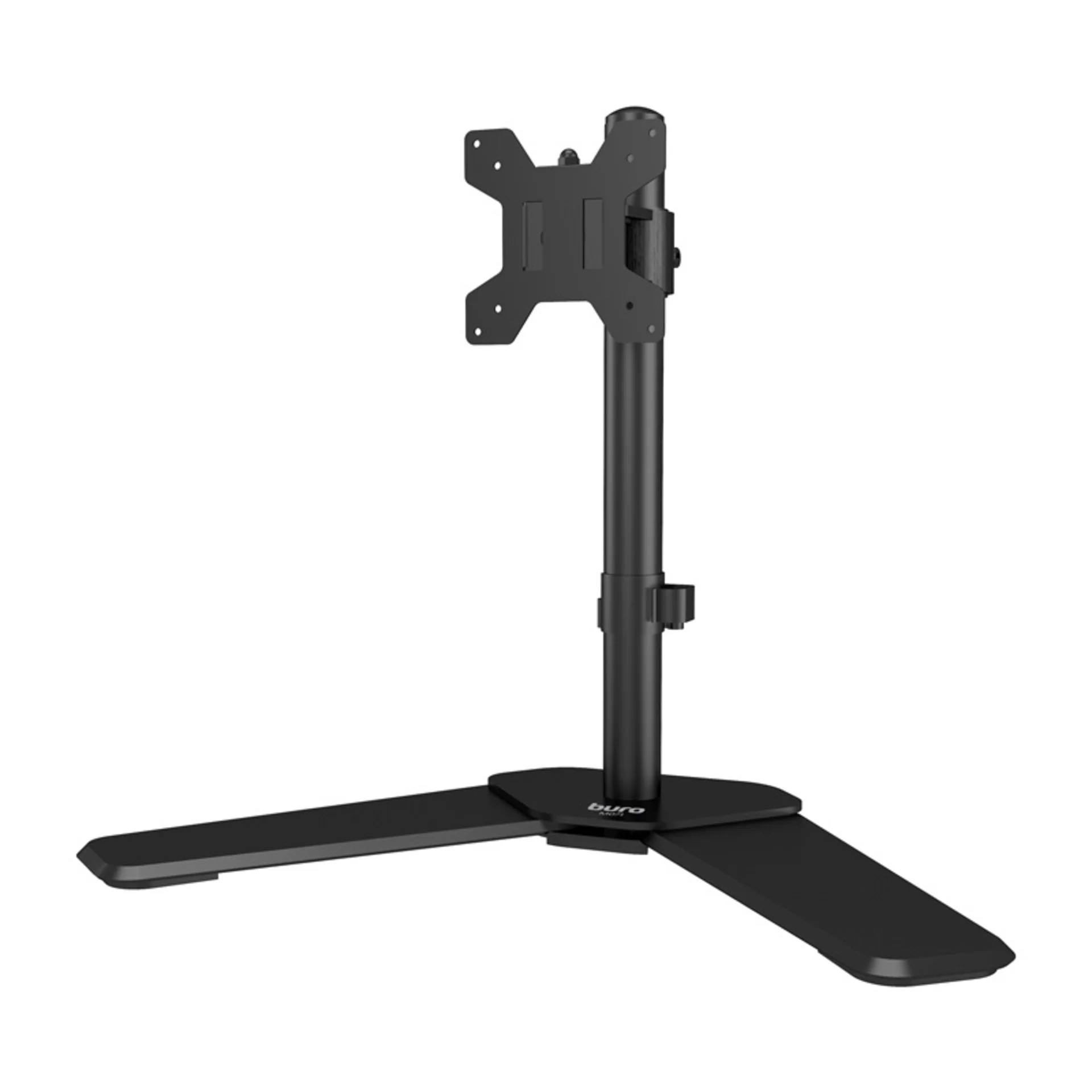 Кронштейн для мониторов ЖК Buro M071 черный 15"-32" макс.8кг крепление к столешнице поворот и наклон