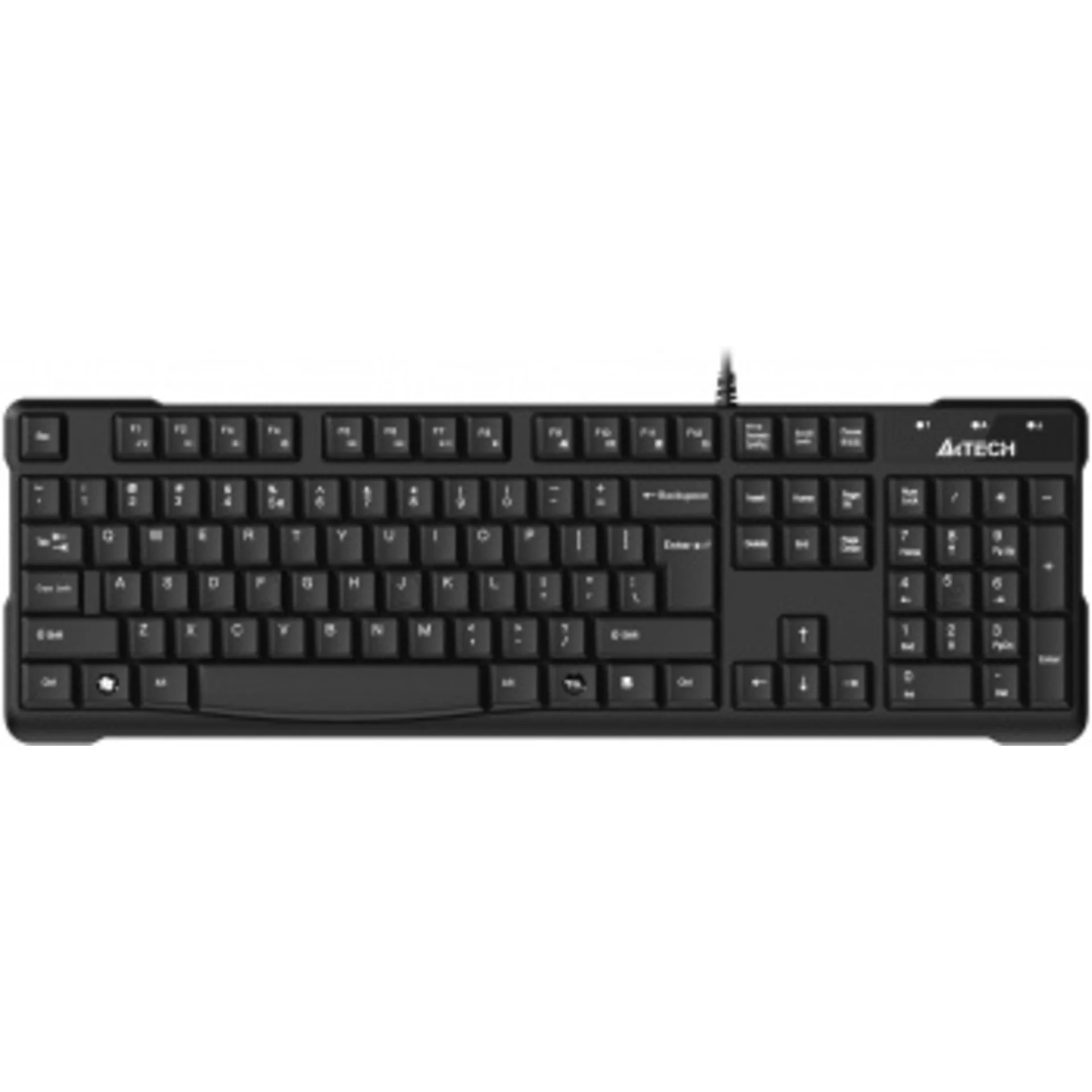 Клавиатура A4Tech KR-750 черный USB