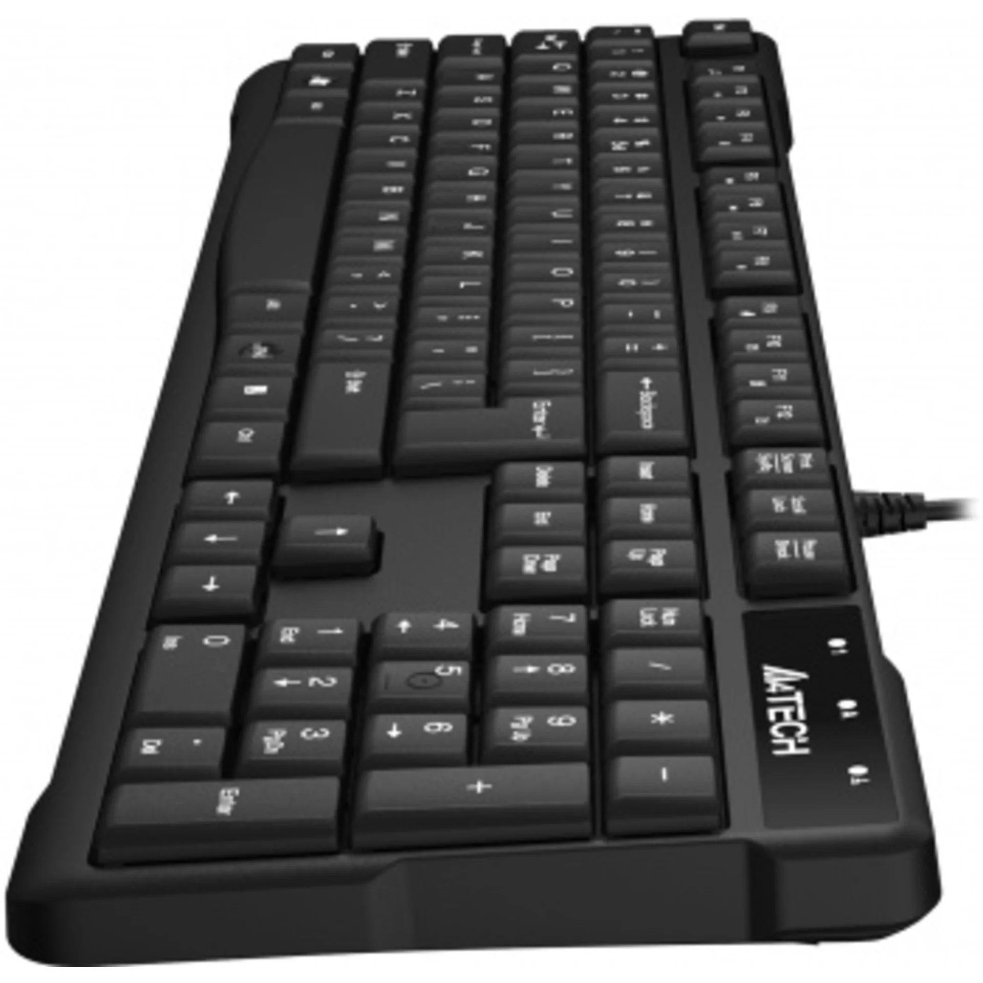 Клавиатура A4Tech KR-750 черный USB