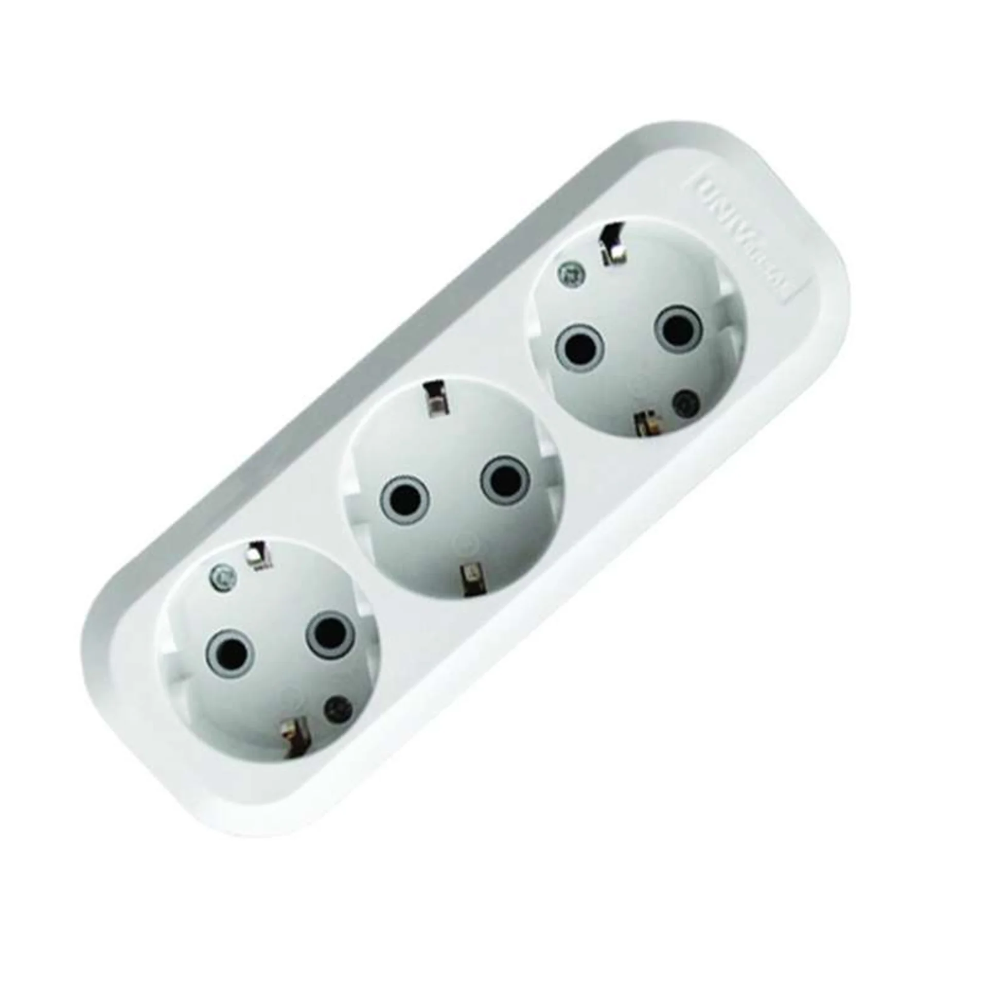 Колодка удлинителя 3-м с заземл. АБС-пластик UNIVersal E303