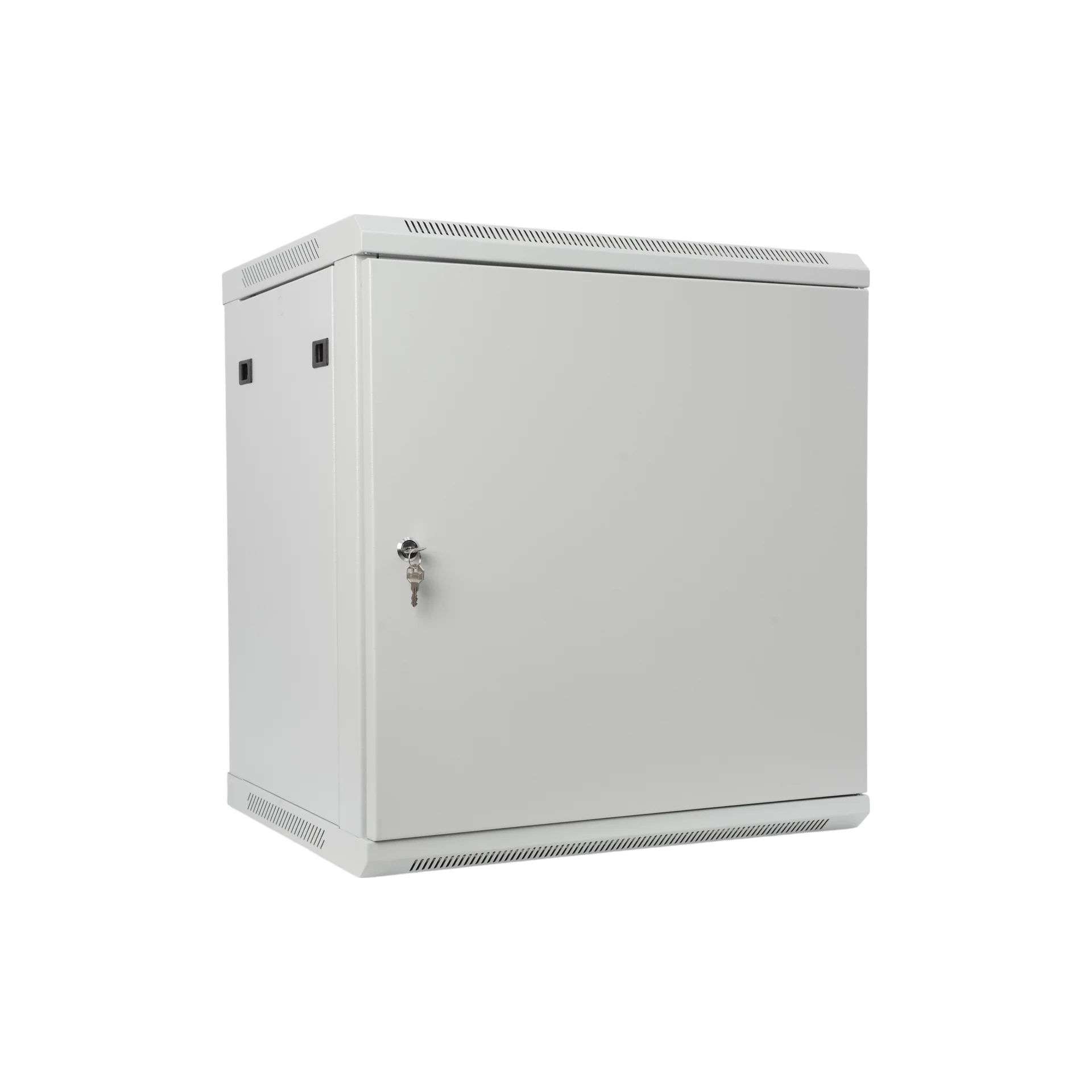 Шкаф телекоммуникационный настенный 12U, 600х450х635 (ШхГхВ) (металлическая дверь)