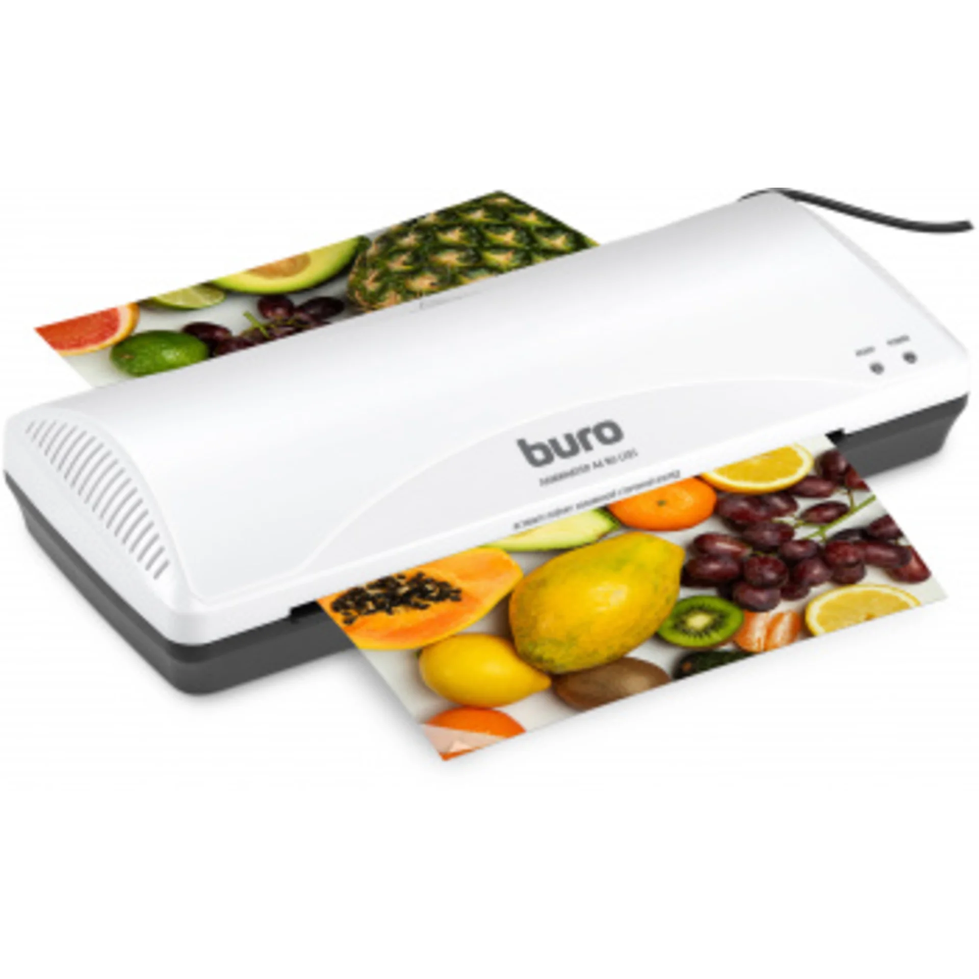 Ламинатор Buro BU-L283 белый A4 (80-125мкм) 25см/мин (2вал.) лам.фото