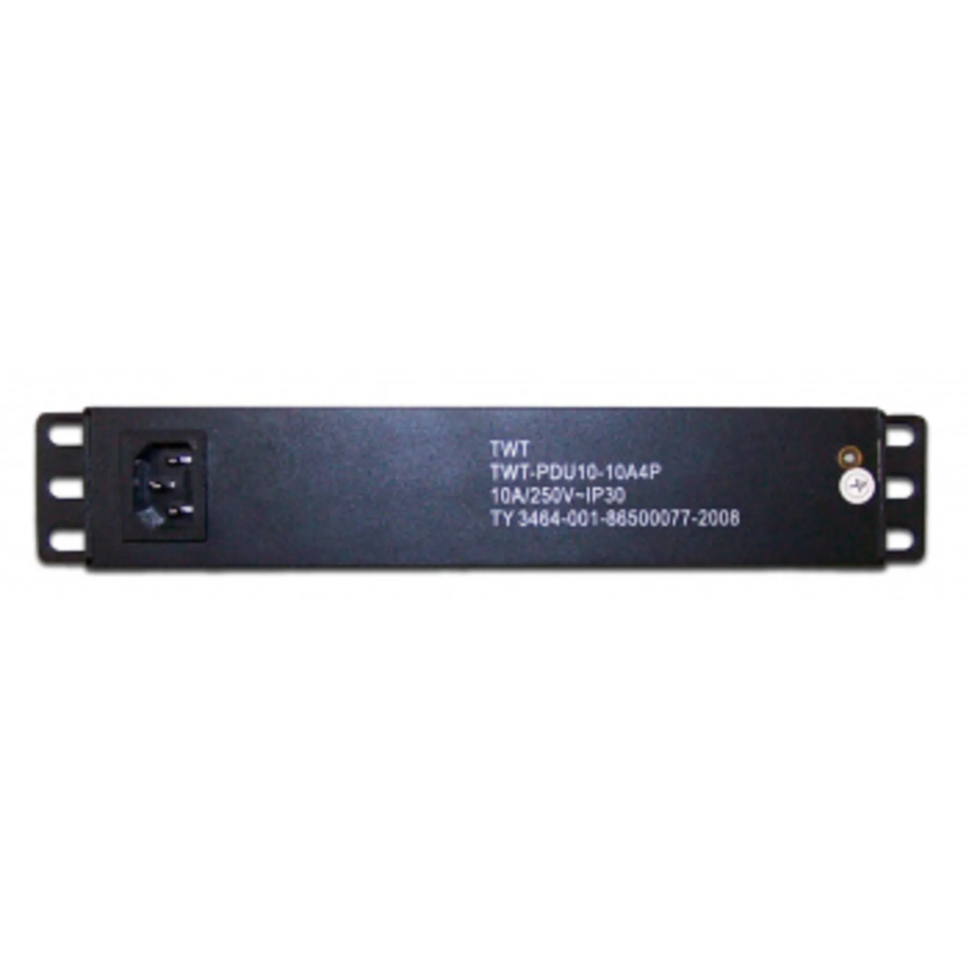 Блок распределения питания Lanmaster TWT-PDU10-10A4P гор.размещ. 4xSchuko 10A