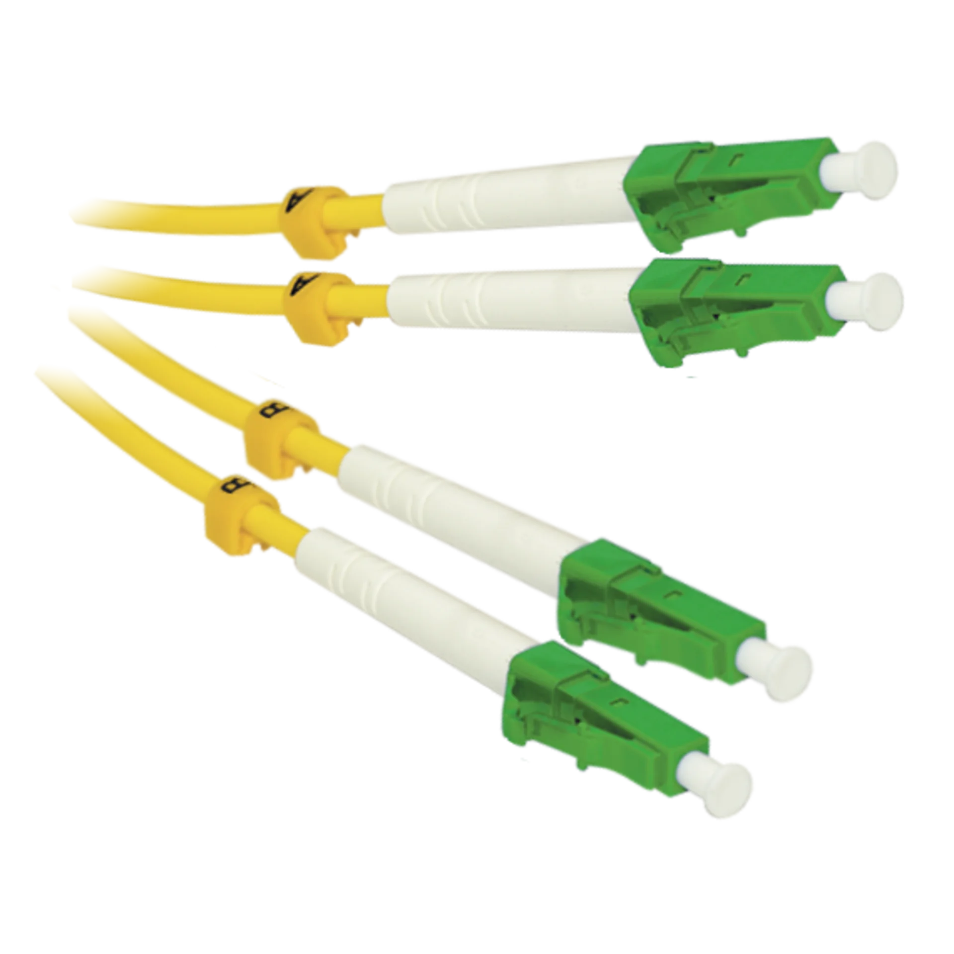 Патчкорд оптический LC/APC SM Duplex 1 метр