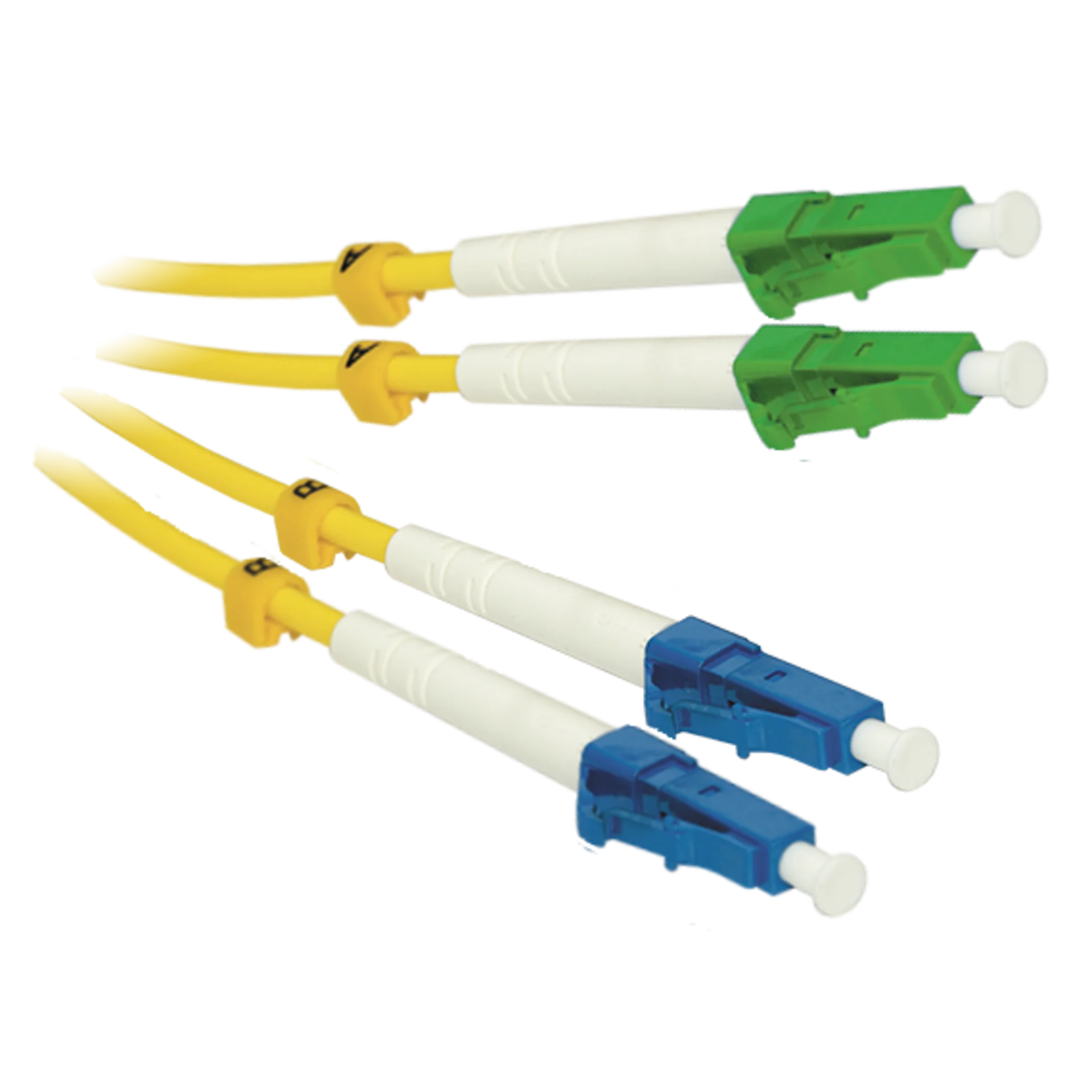 Патчкорд оптический LC/UPC-LC/APC SM Duplex 0,5 метра