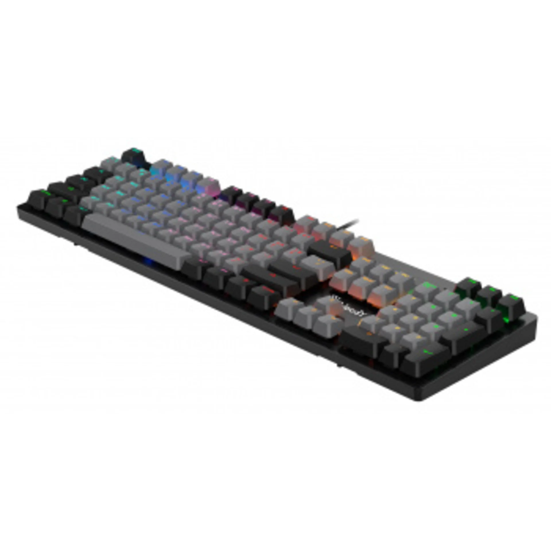 Клавиатура A4Tech Bloody B828N механическая черный/серый USB for gamer LED (B828N (GREY+BLACK))