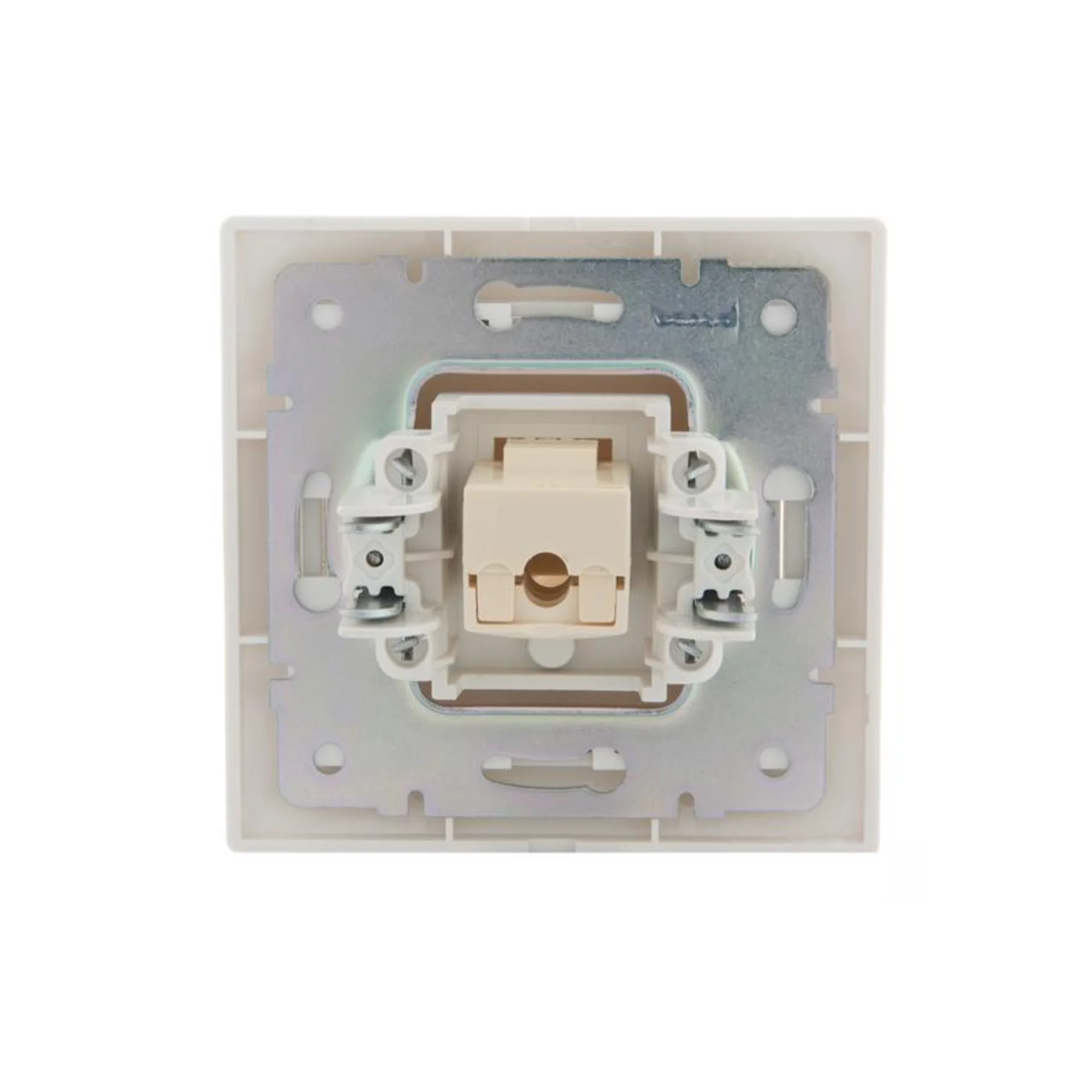 Розетка компьютерная 1-м СП Mira RJ45 бел./бел. LEZARD 701-0202-139