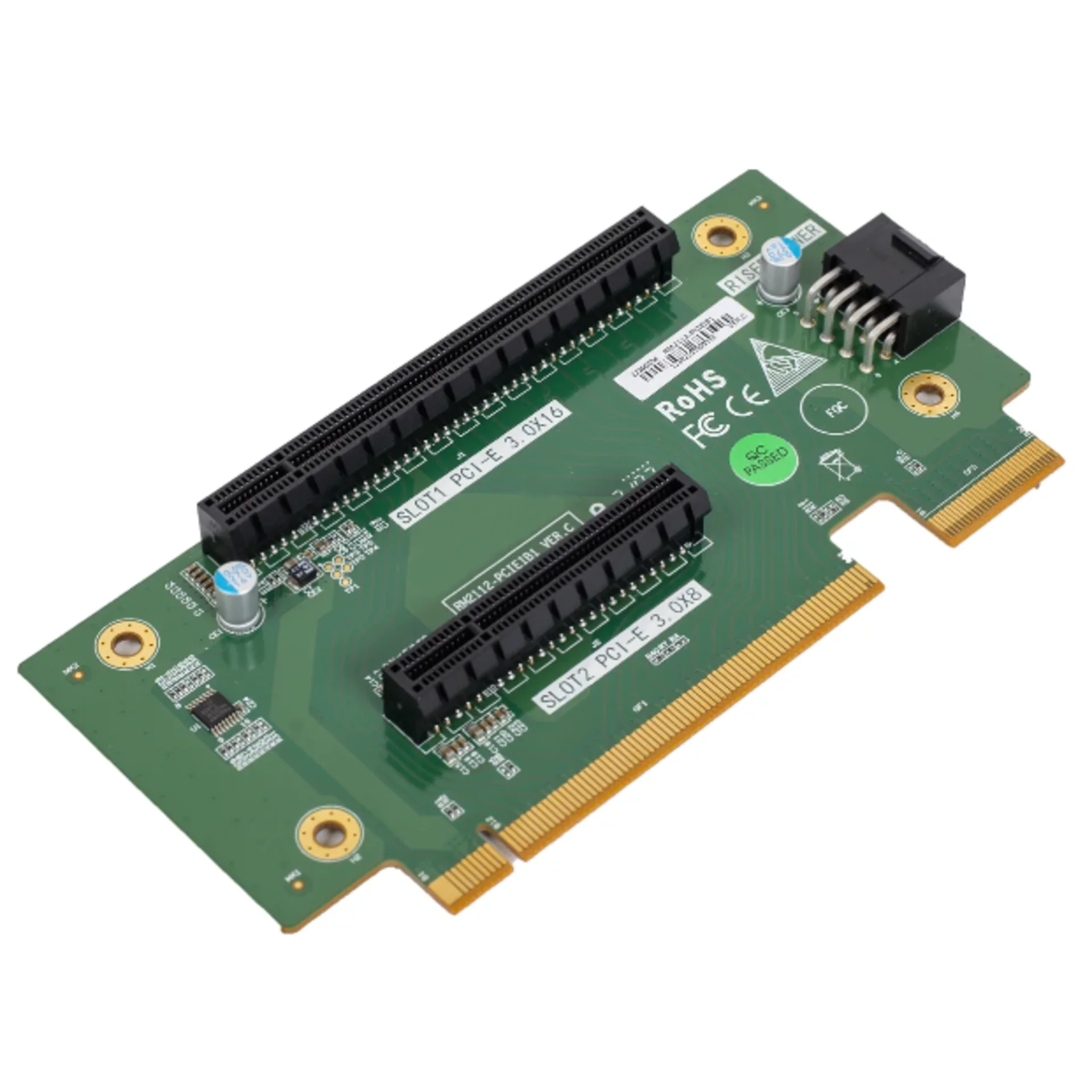 Адаптер 1x PCI-Ex16 / 1x PCI-Ex8 для серверов SNR 2U серии RS/RE RM2112-PCIEIB1 PCBA VER.B