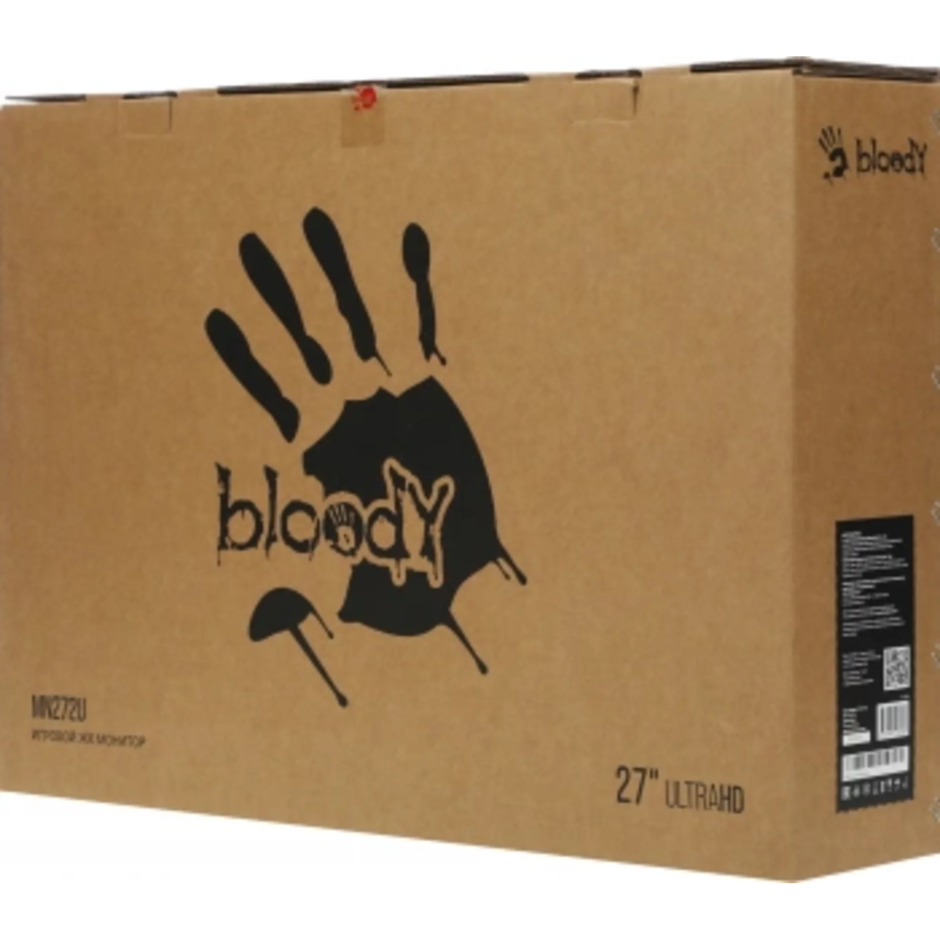 Монитор Bloody 27" MN272U черный IPS LED 1ms 16:9 HDMI M/M матовая HAS 400cd 178гр/178гр 3840x2160 1