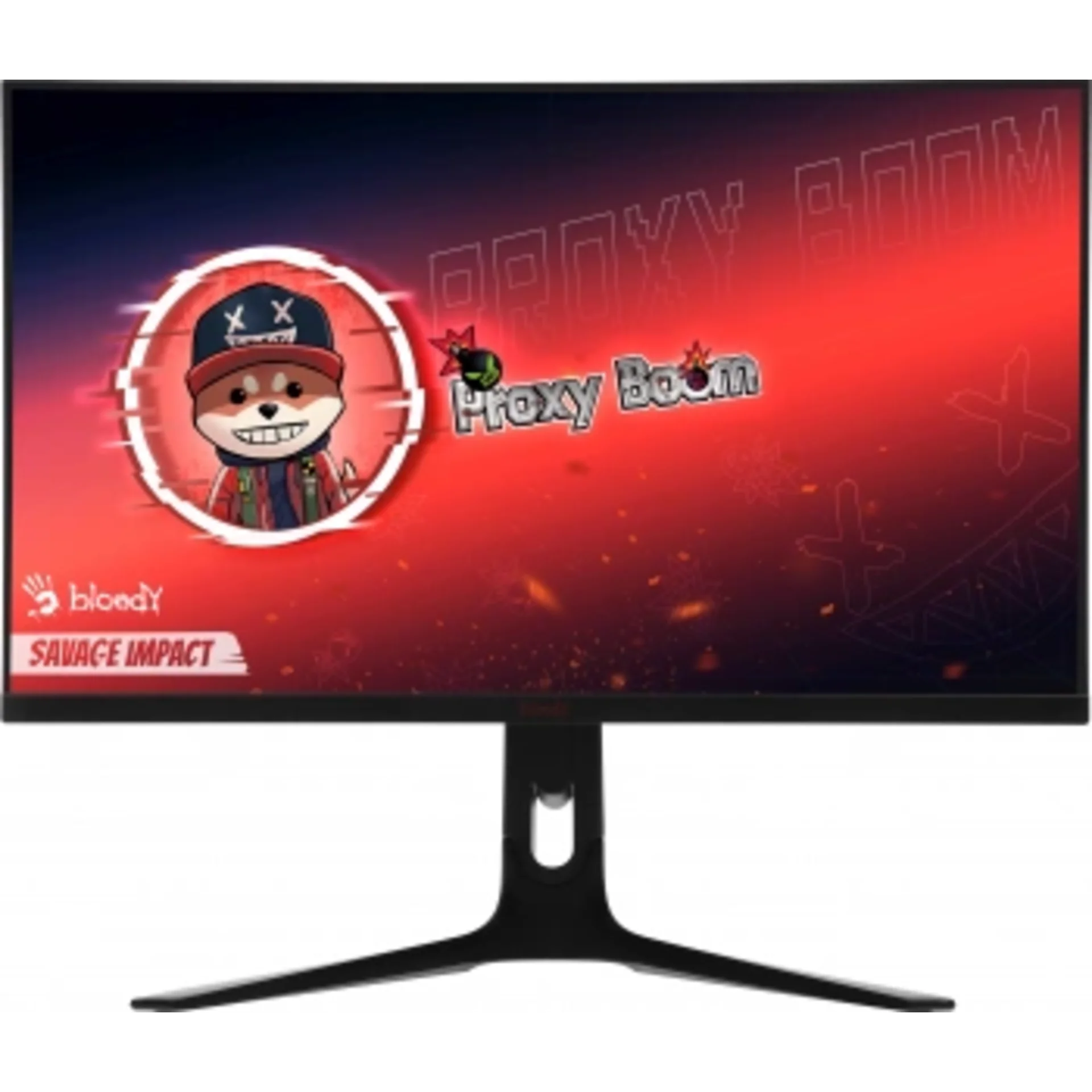 Монитор Bloody 27" MN272U черный IPS LED 1ms 16:9 HDMI M/M матовая HAS 400cd 178гр/178гр 3840x2160 1