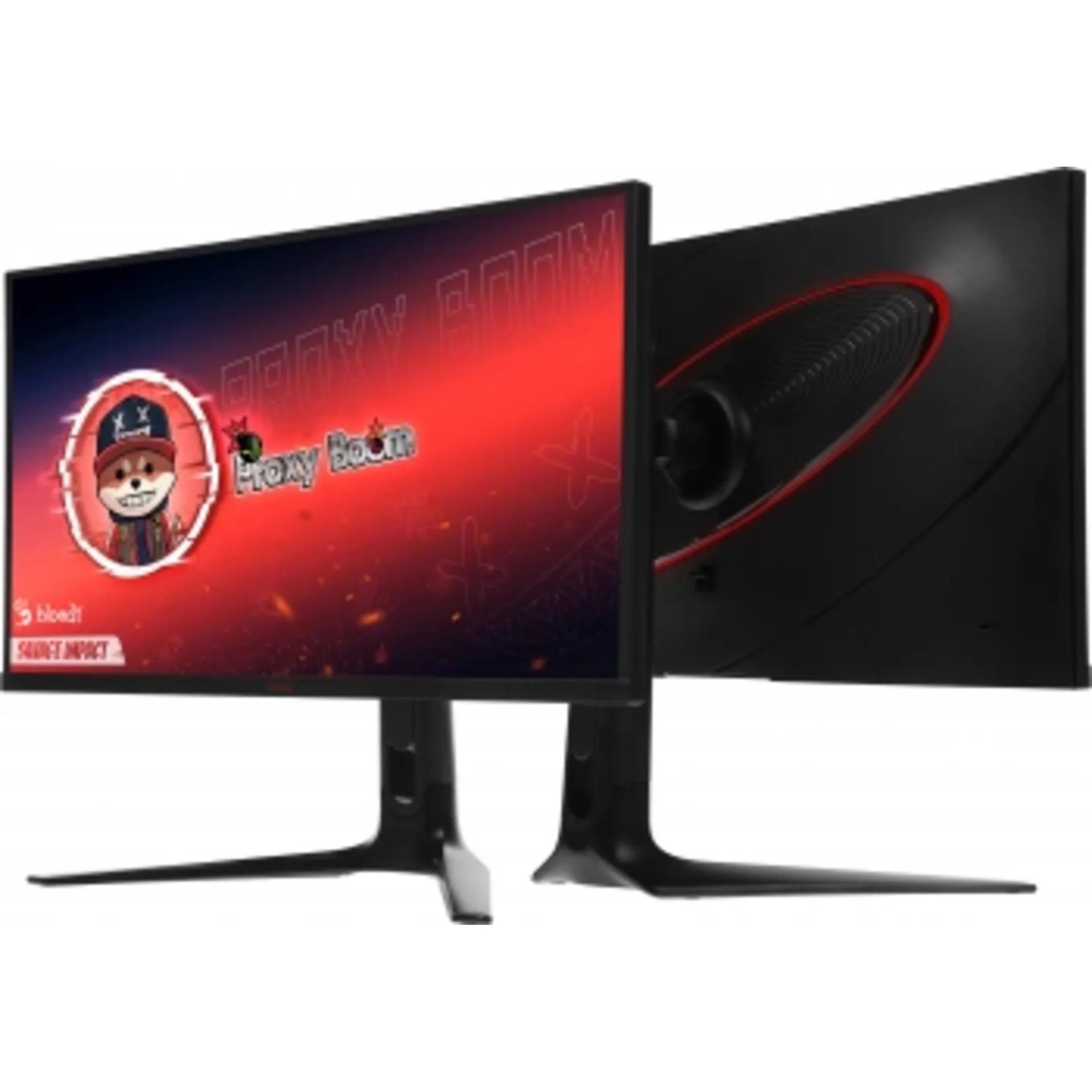 Монитор Bloody 27" MN272U черный IPS LED 1ms 16:9 HDMI M/M матовая HAS 400cd 178гр/178гр 3840x2160 1