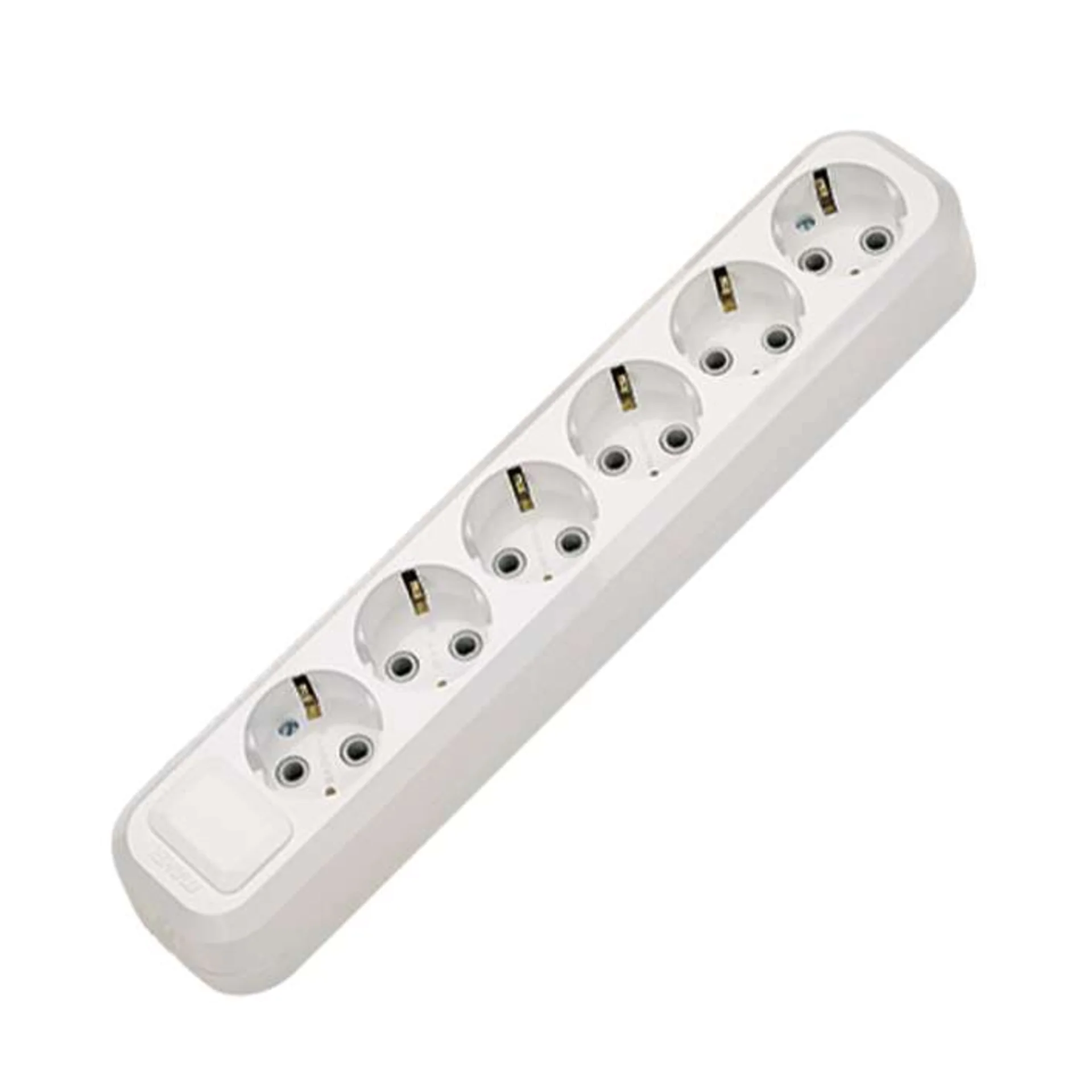 Колодка удлинителя 6-м с заземл. Makel MGP181