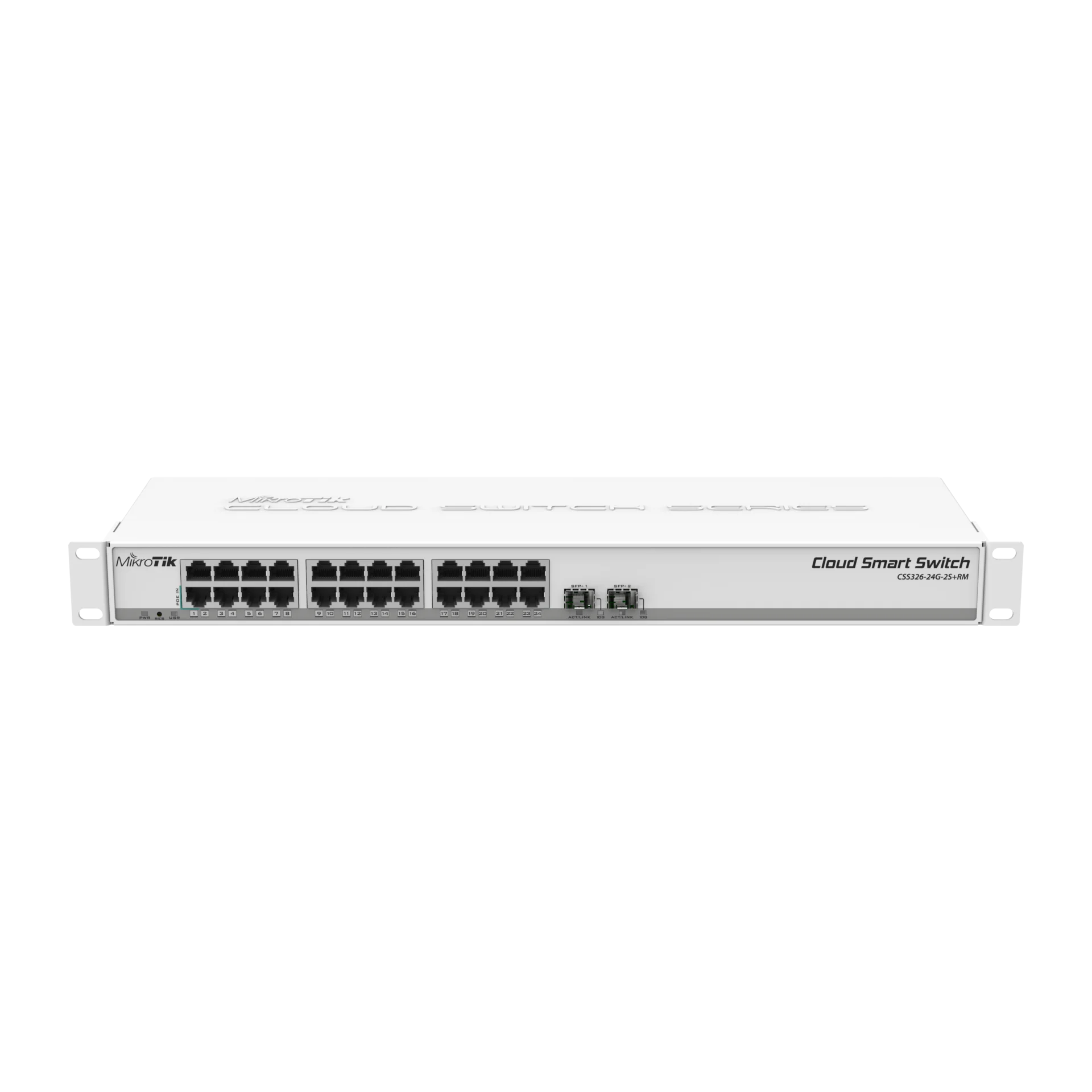 Коммутатор Cloud Smart Switch Mikrotik326-24G-2S+RM is SwOS