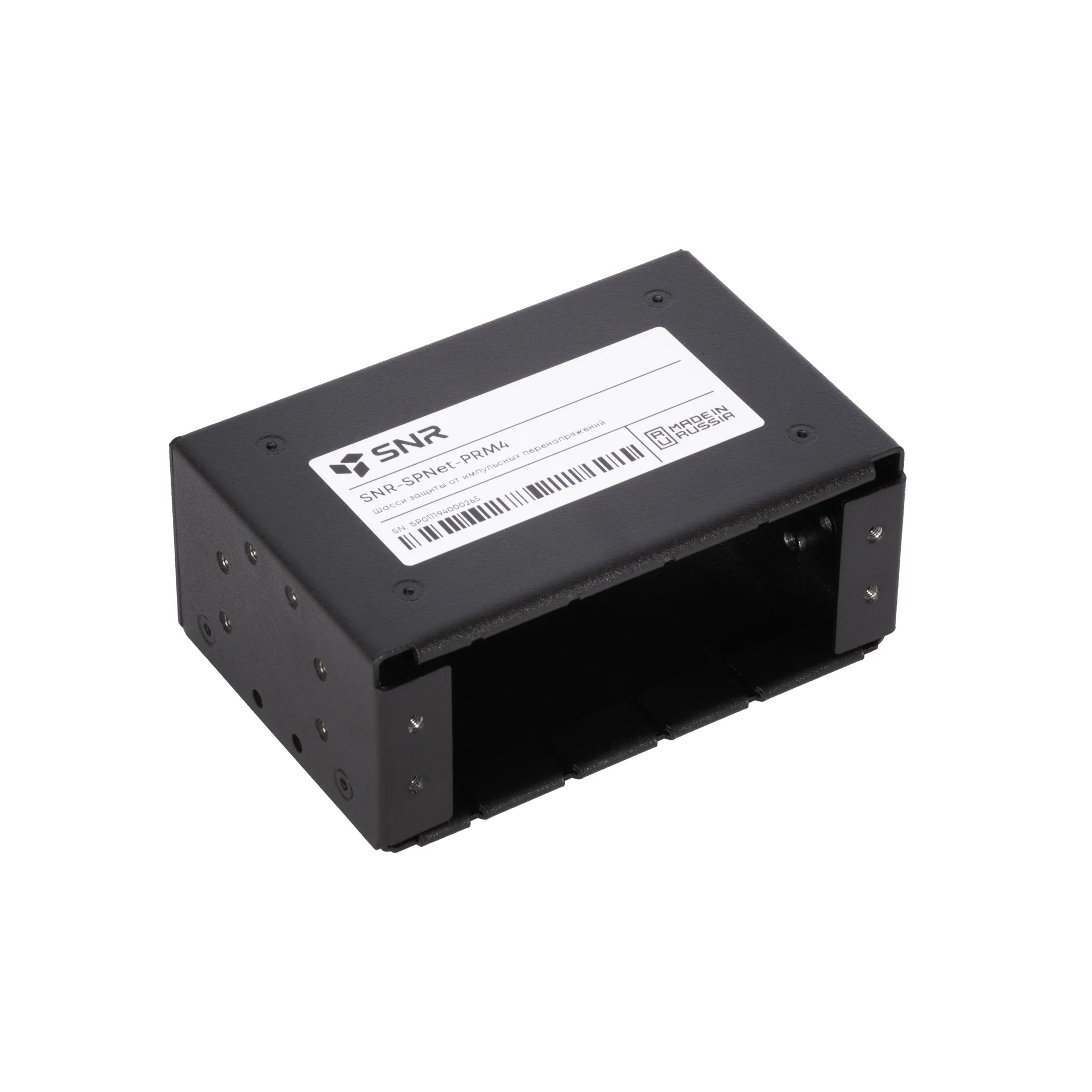 Шасси защиты от импульсных перенапряжений SNR-SPNet-PRM4