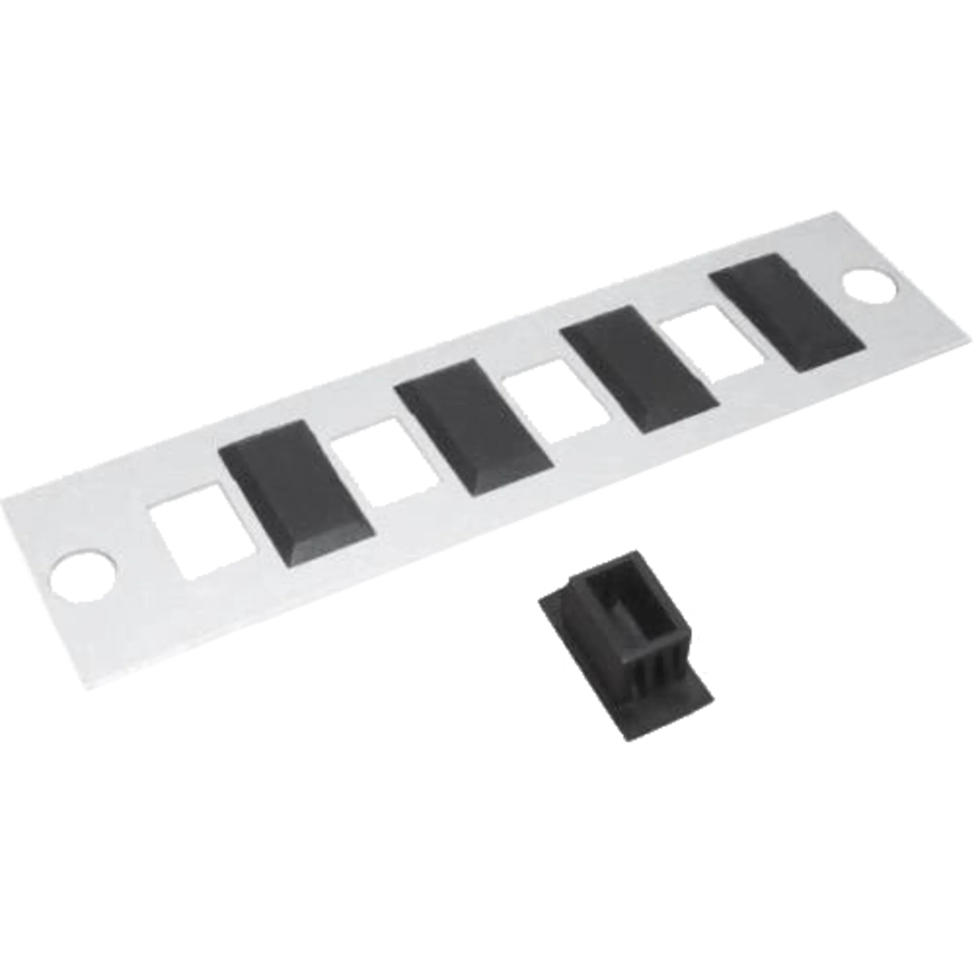 Пластиковые заглушки для квадратных отверстий в оптических кроссах SNR-PLUG-SC (100шт)