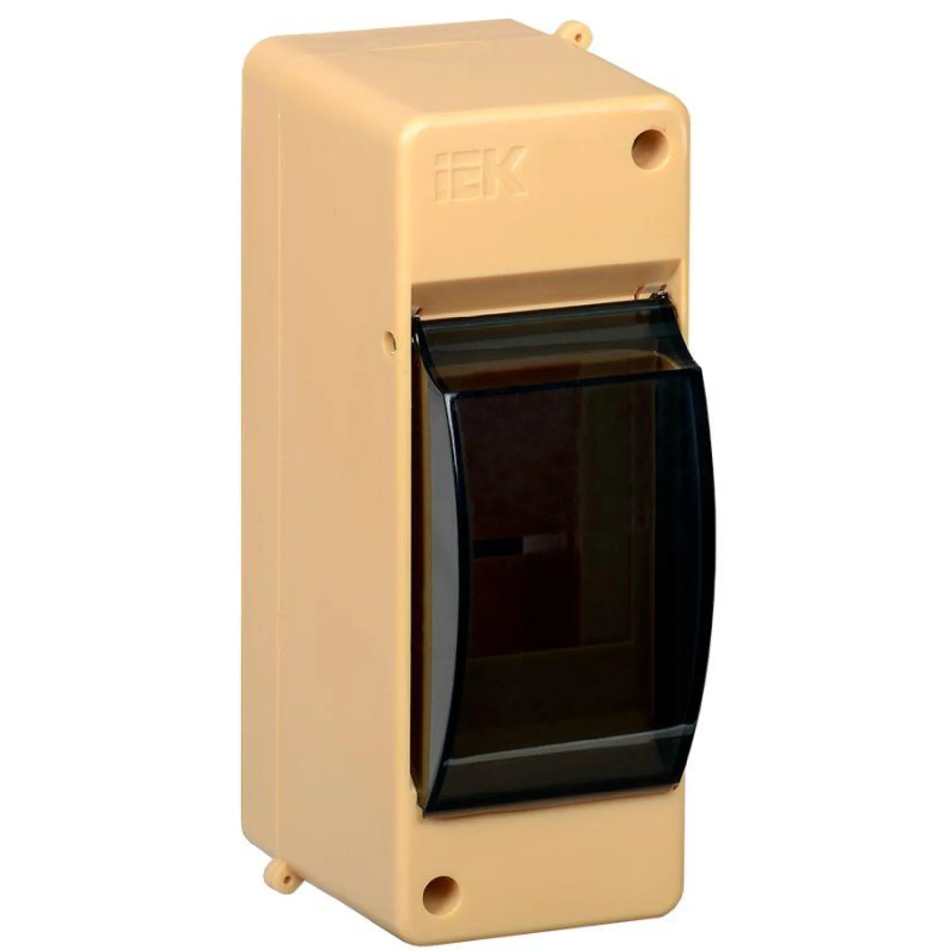 Корпус ОП КМПн 2/2 Krepta 3 IP30 для 2-х авт. выкл. прозр. крышка пластик. сосна IEK MKP42-N-02-30-2