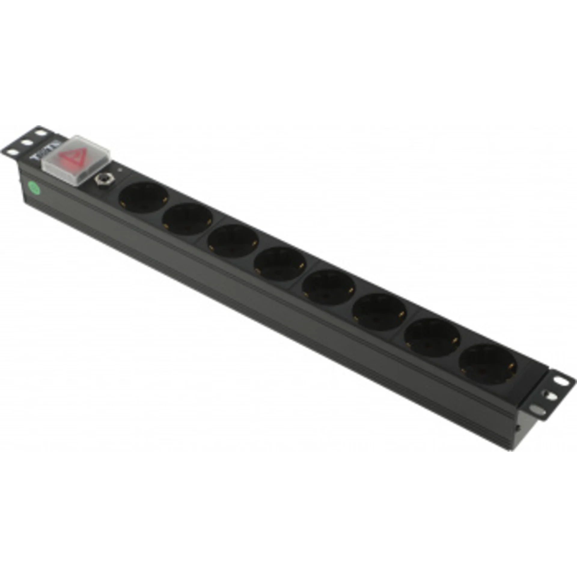 Блок распределения питания Lanmaster TWT-PDU19-10A8P гор.размещ. 8xSchuko базовые 10A