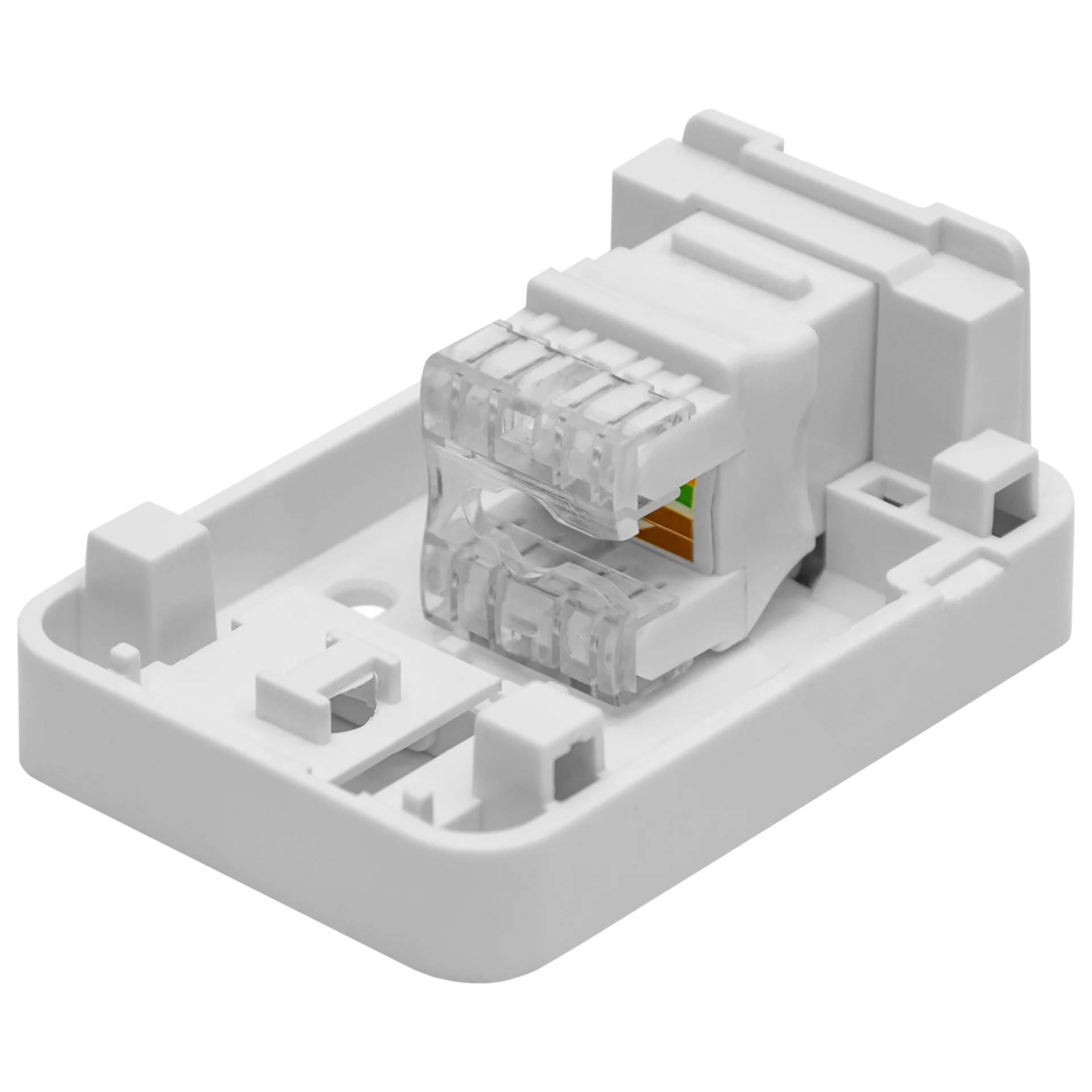 Корпус настенной розетки SNR под модули KeyStone, 1 порт