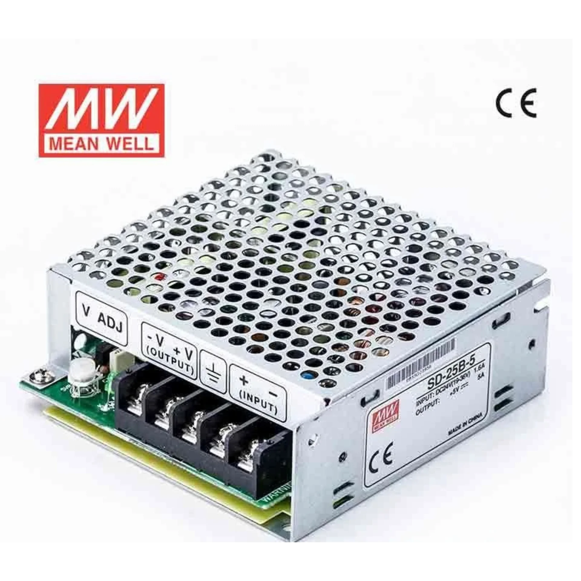 SD-25B-5, DC/DC преобразователь, 25Вт, вход 19...36В, выход 5В/5А