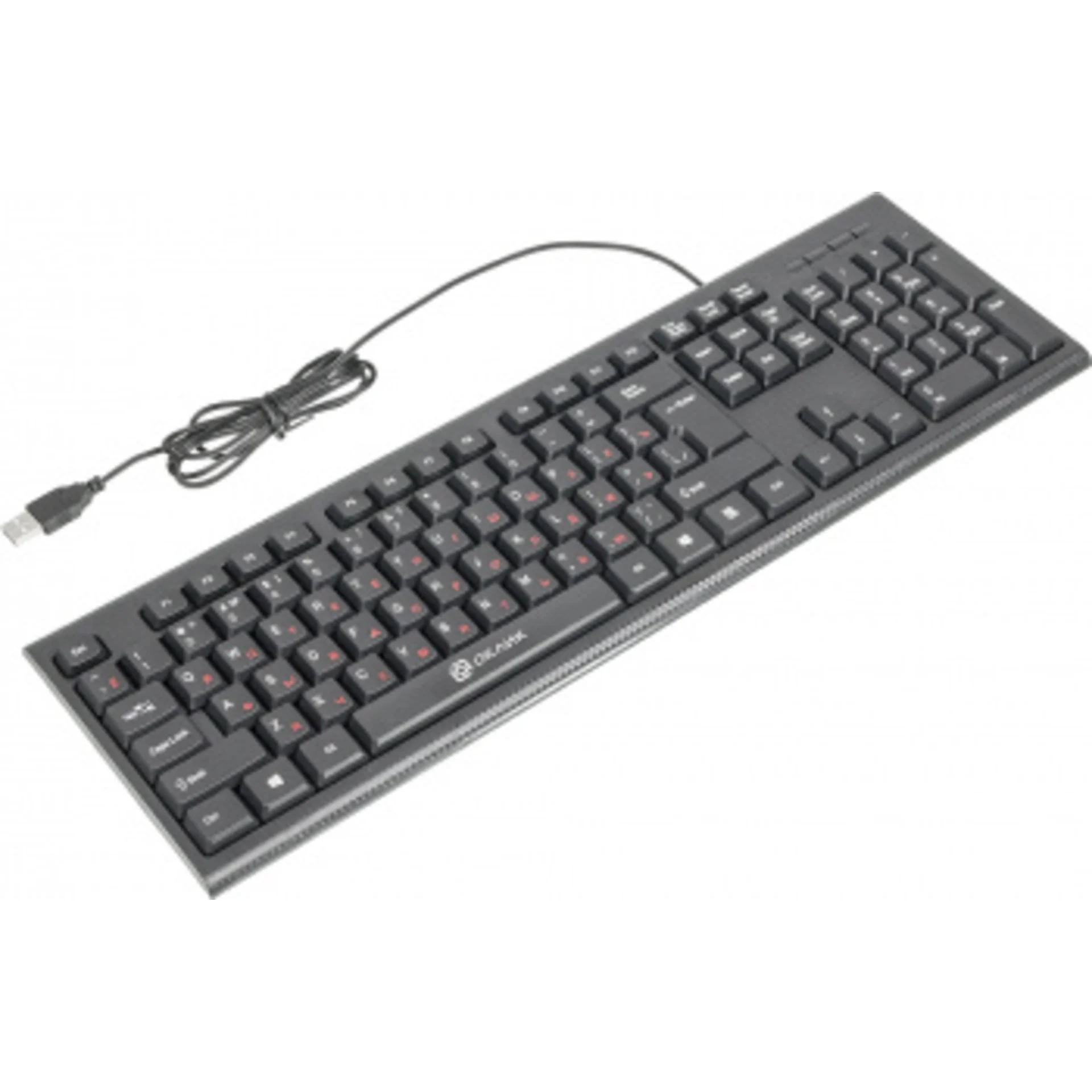 Клавиатура Оклик 120M черный USB (1083044)