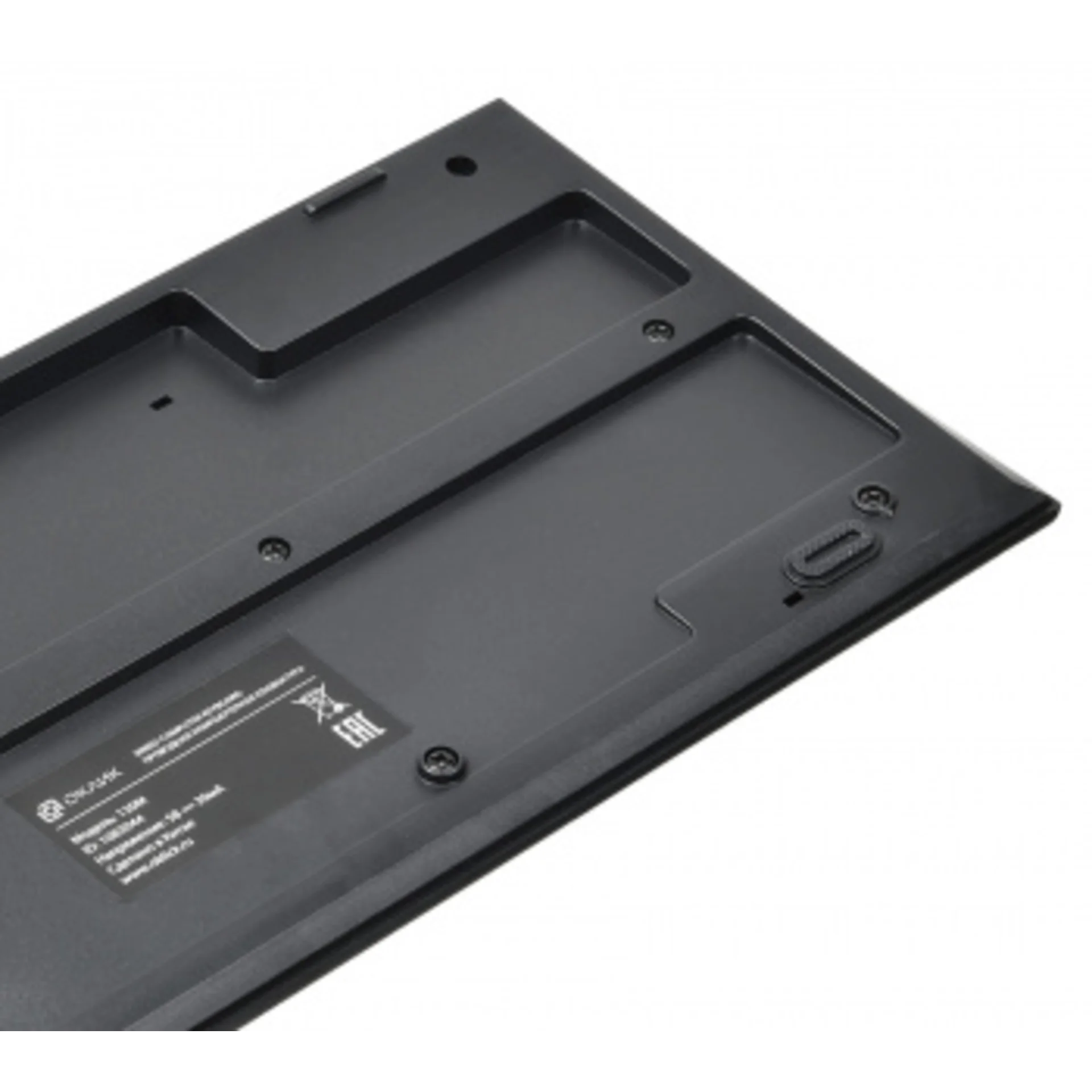 Клавиатура Оклик 120M черный USB (1083044)
