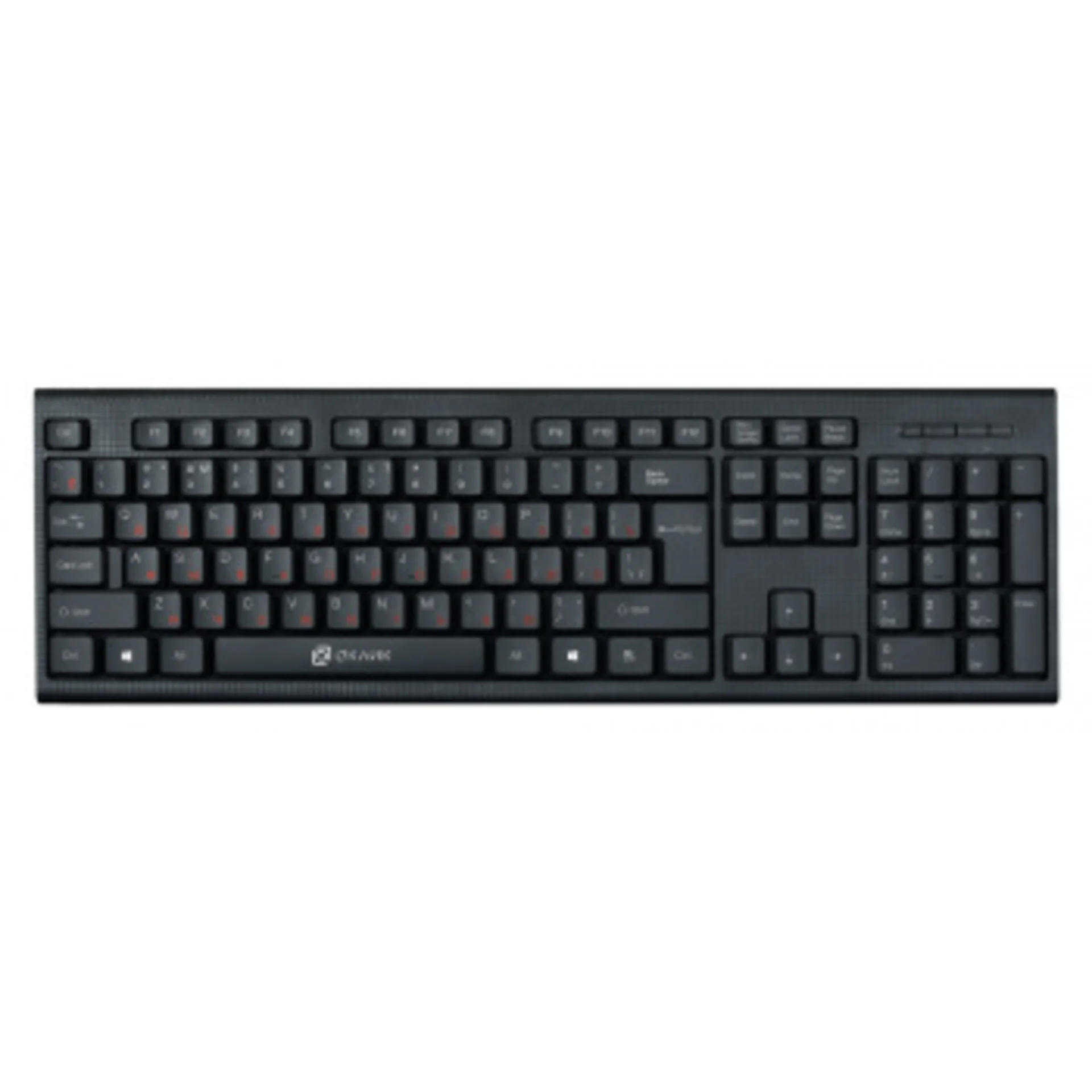 Клавиатура Оклик 120M черный USB (1083044)