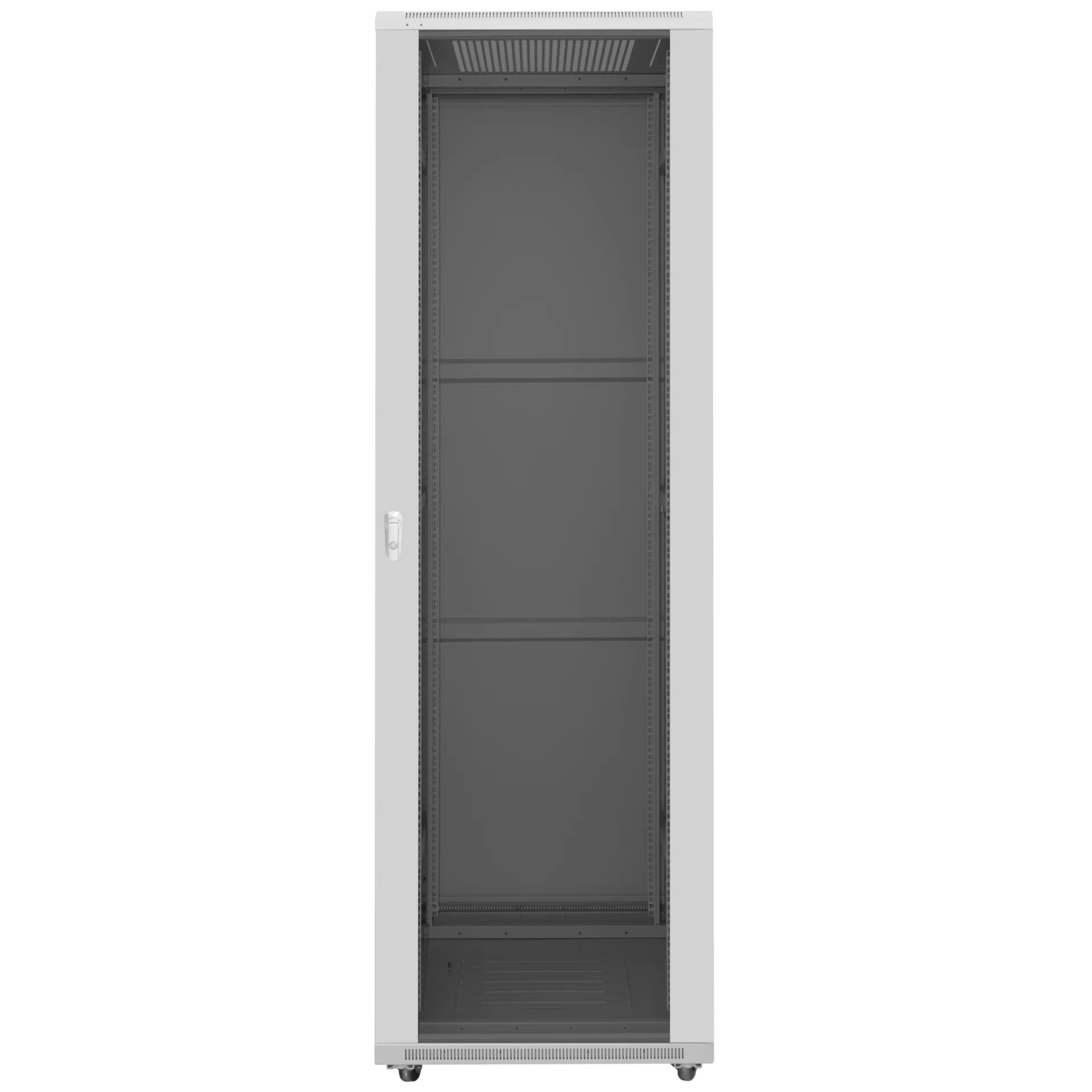 Шкаф телекоммуникационный напольный 37U 600x600мм, серия TFC (SNR-TFC-376060-GS-G-SF)