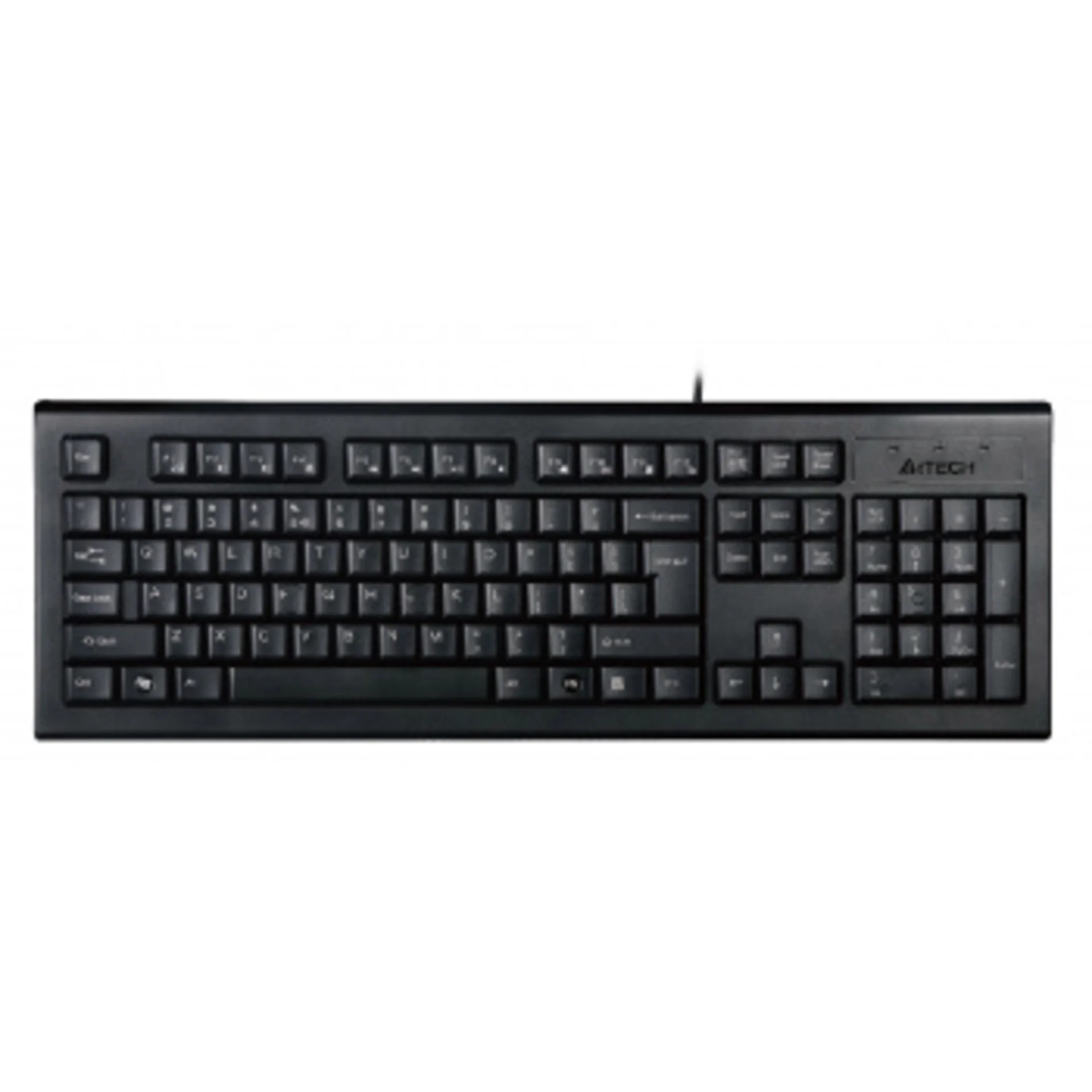 Клавиатура + мышь A4Tech KR-8520D клав:черный мышь:черный USB