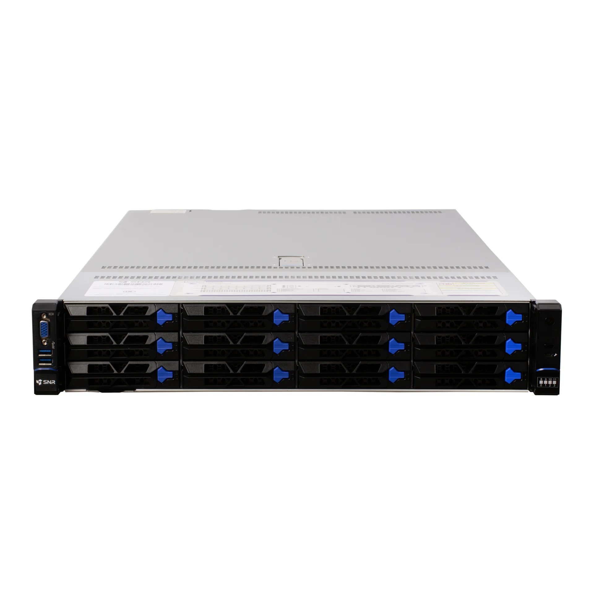 Серверная платформа SNR-SR2312LS-NV, 2U, Scalable Gen3, DDR4, 12xHDD, резервируемый БП