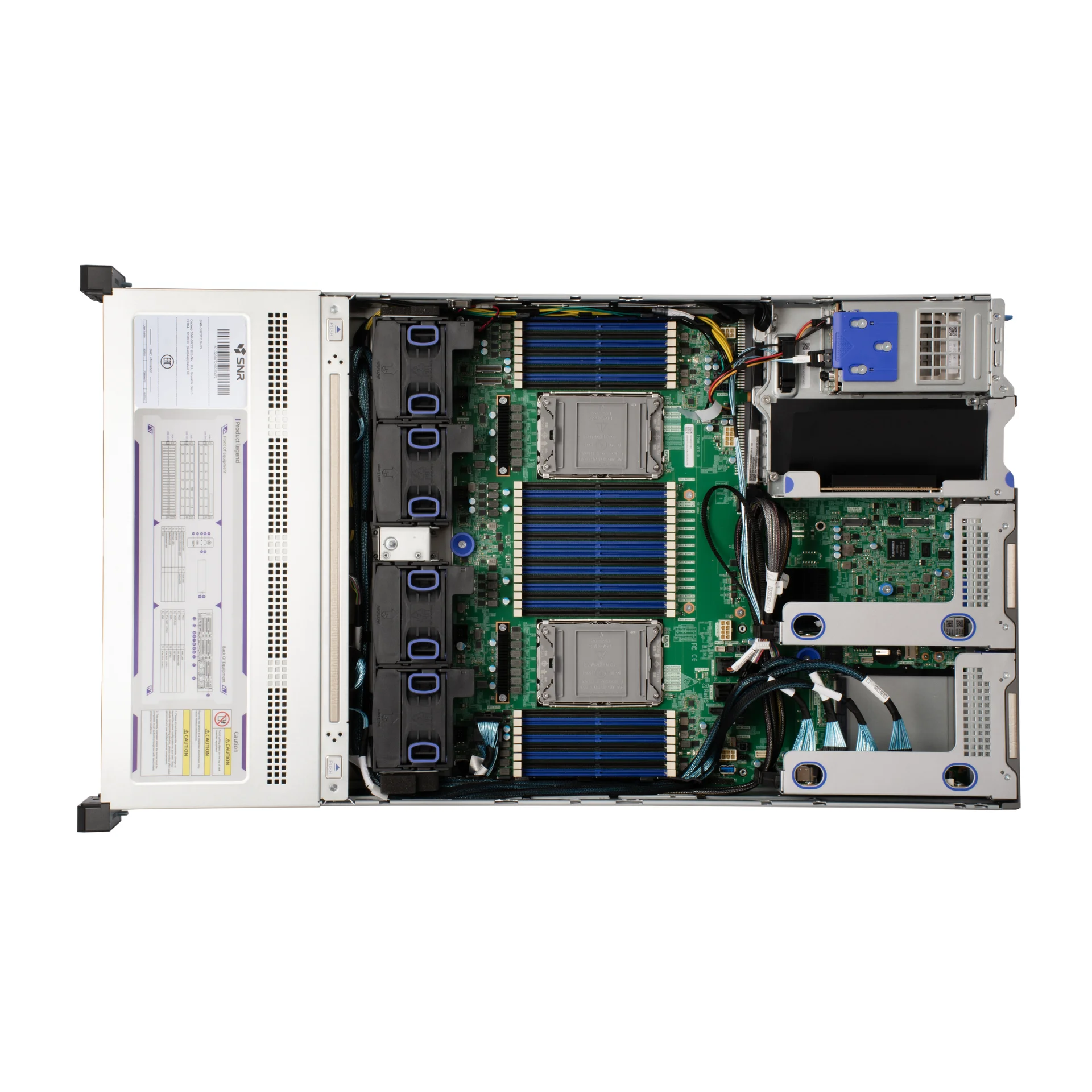 Серверная платформа SNR-SR2312LS-NV, 2U, Scalable Gen3, DDR4, 12xHDD, резервируемый БП