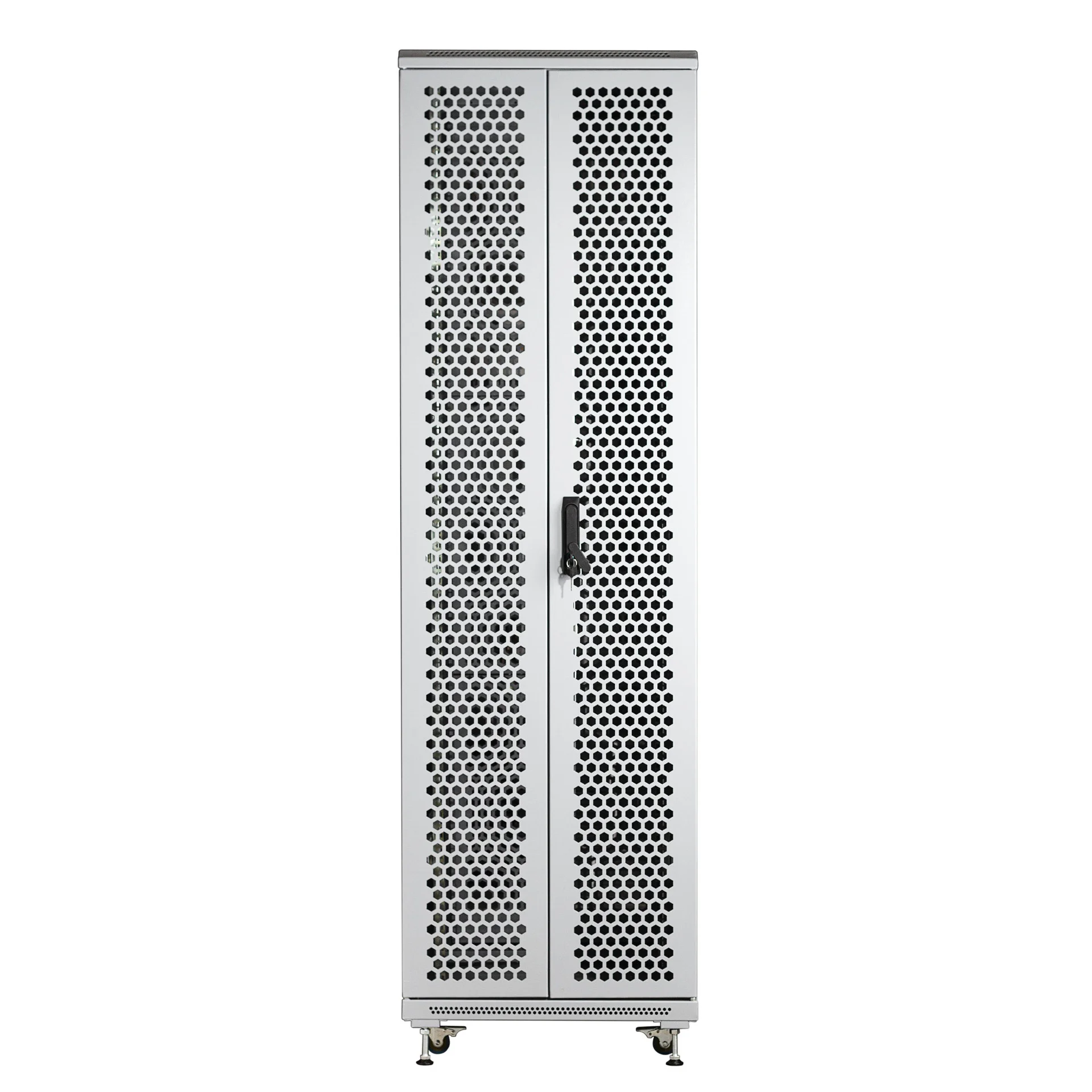 Шкаф телекоммуникационный напольный 42U 600x800мм, серия TFC (SNR-TFC-426080-CPDP-G-SF)