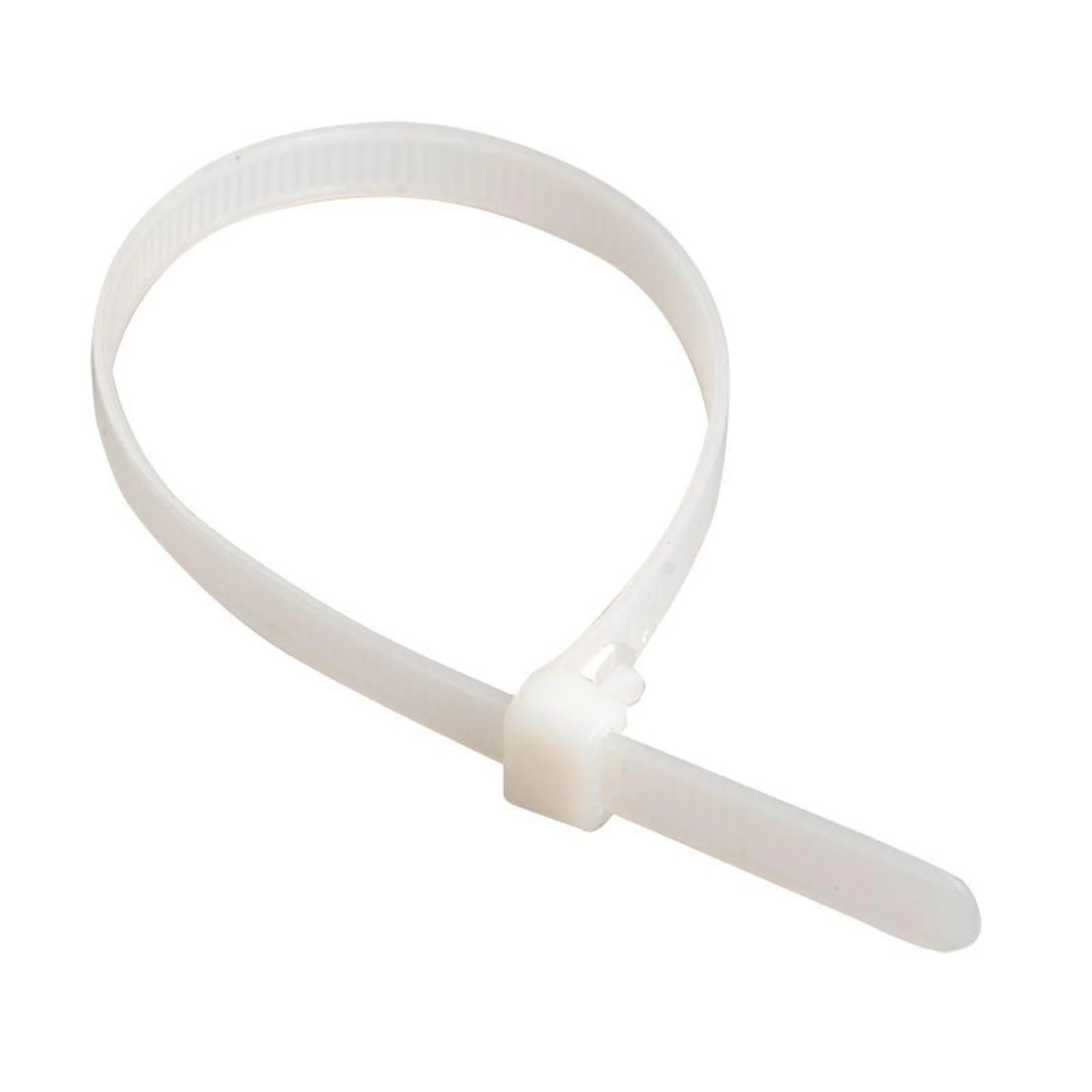 Хомут кабельный 4.8х350 нейл. бел. (уп.100шт) IEK UHH31-D048-350-100