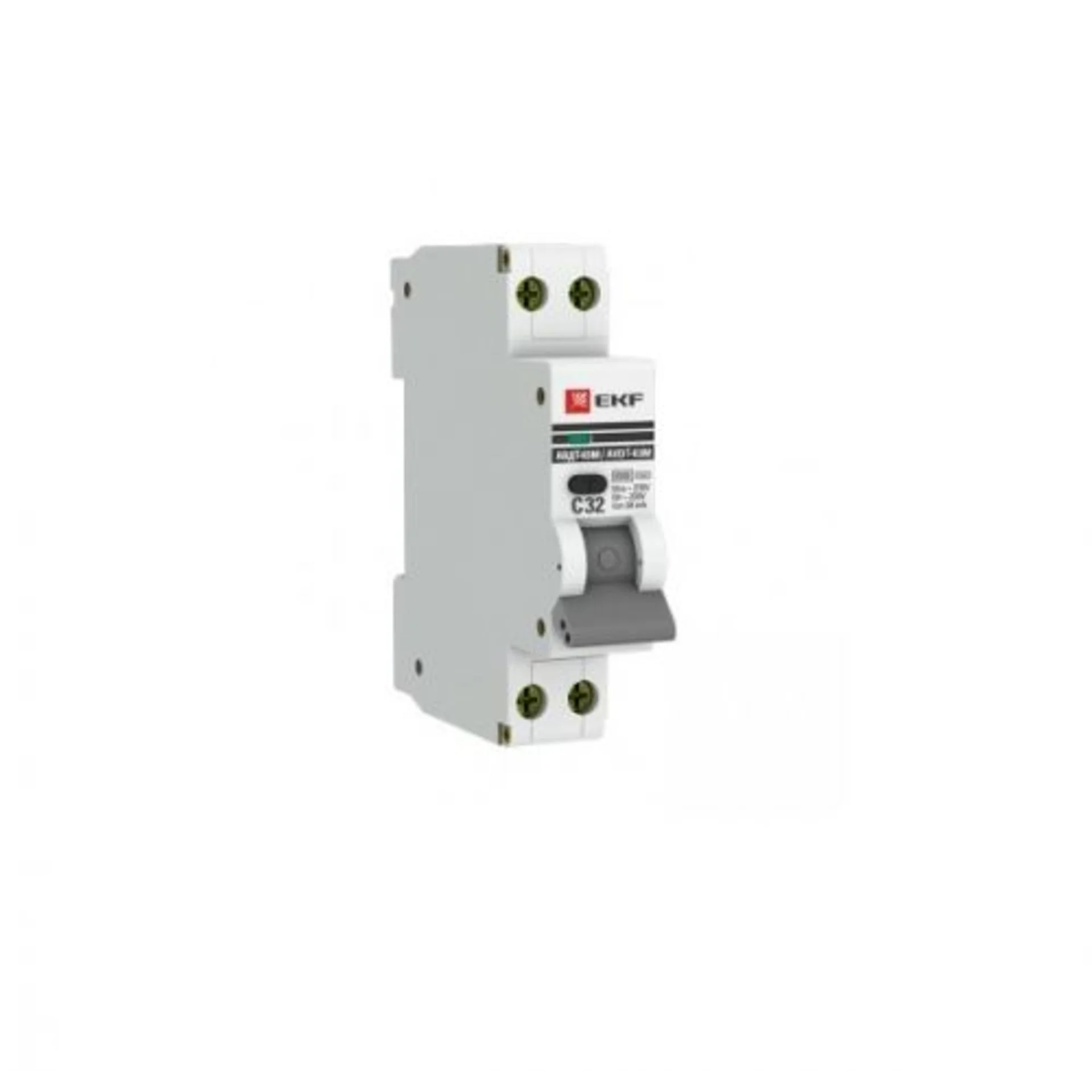 Выключатель автоматический дифференциального тока 1мод. C 16А 30мА тип AC 6кА АВДТ-63М электрон. PRO