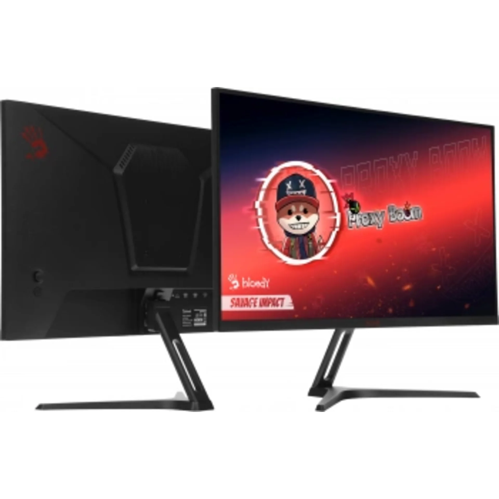 Монитор Bloody 23.8" MN240F черный IPS LED 1ms 16:9 HDMI M/M матовая 280cd 178гр/178гр 1920x1080 180