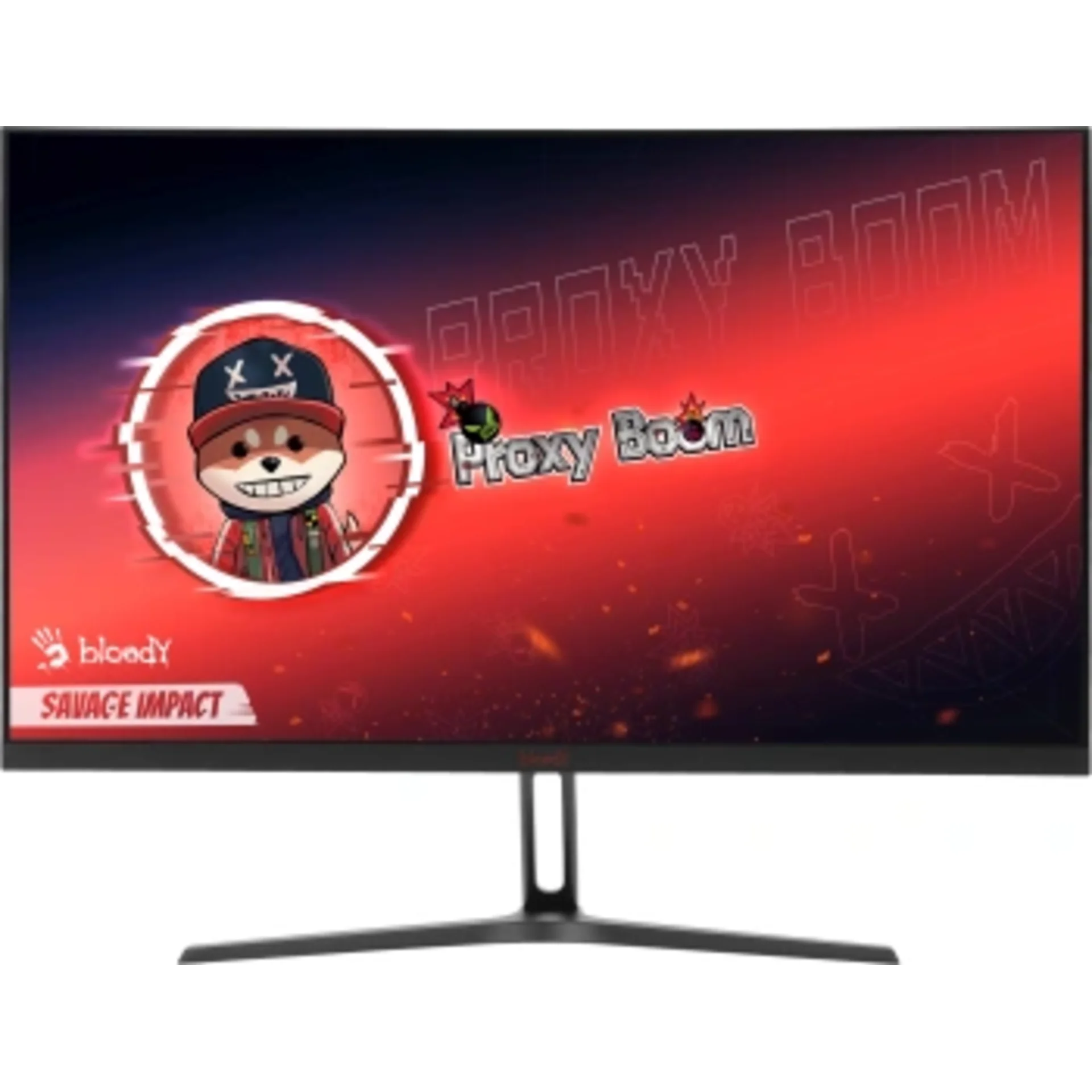 Монитор Bloody 27" MN270F черный IPS LED 1ms 16:9 HDMI M/M матовая 300cd 178гр/178гр 1920x1080 180Hz