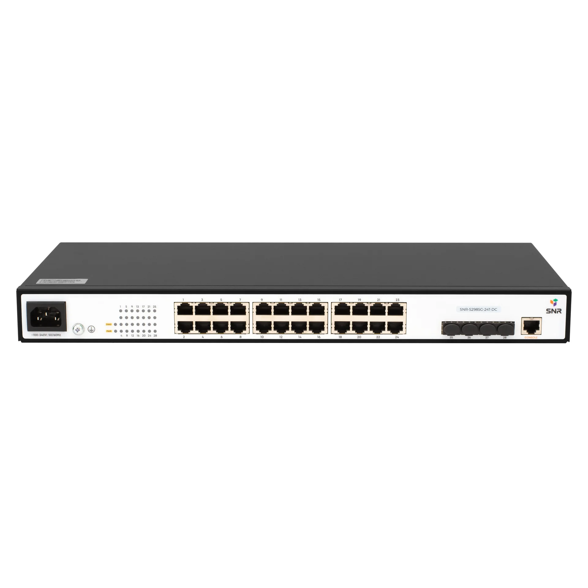Управляемый коммутатор уровня 2 SNR-S2985G-24T-DC