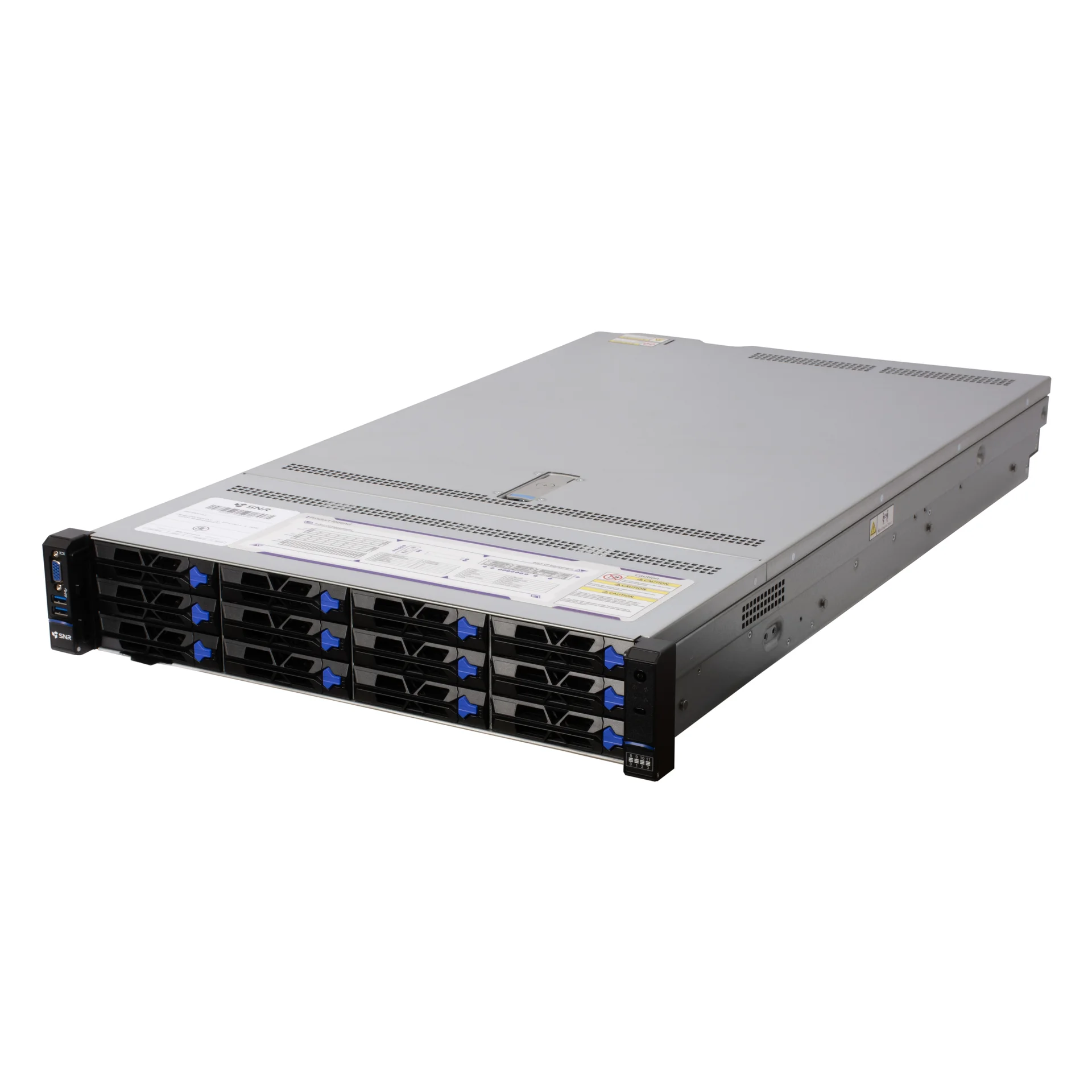 Серверная платформа SNR-SR2412LE, 2U, AMD EPYC Gen4,5, DDR5, 12xHDD, резервируемый БП