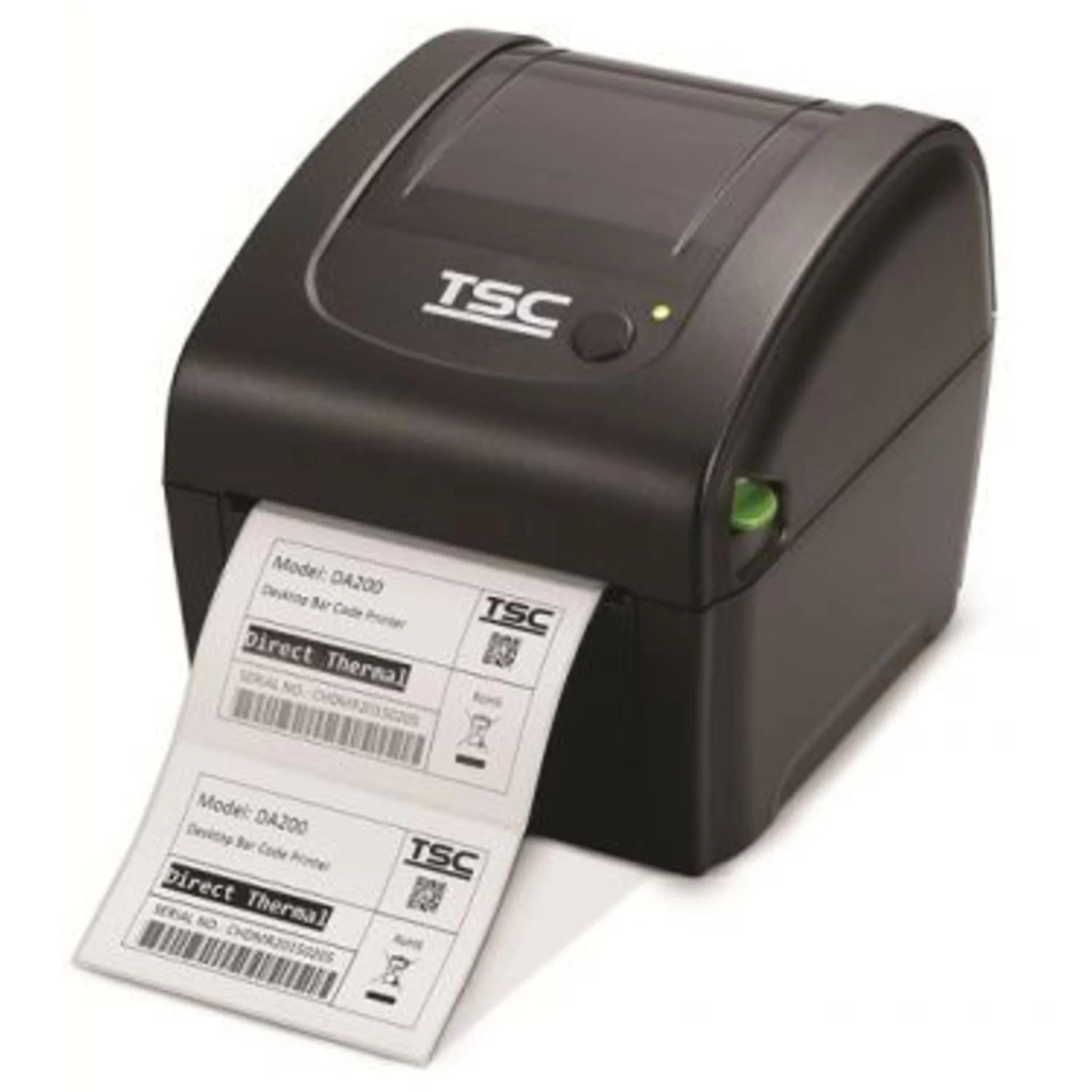 Термопринтер TSC DA220 (для печ.накл.) стационарный черный