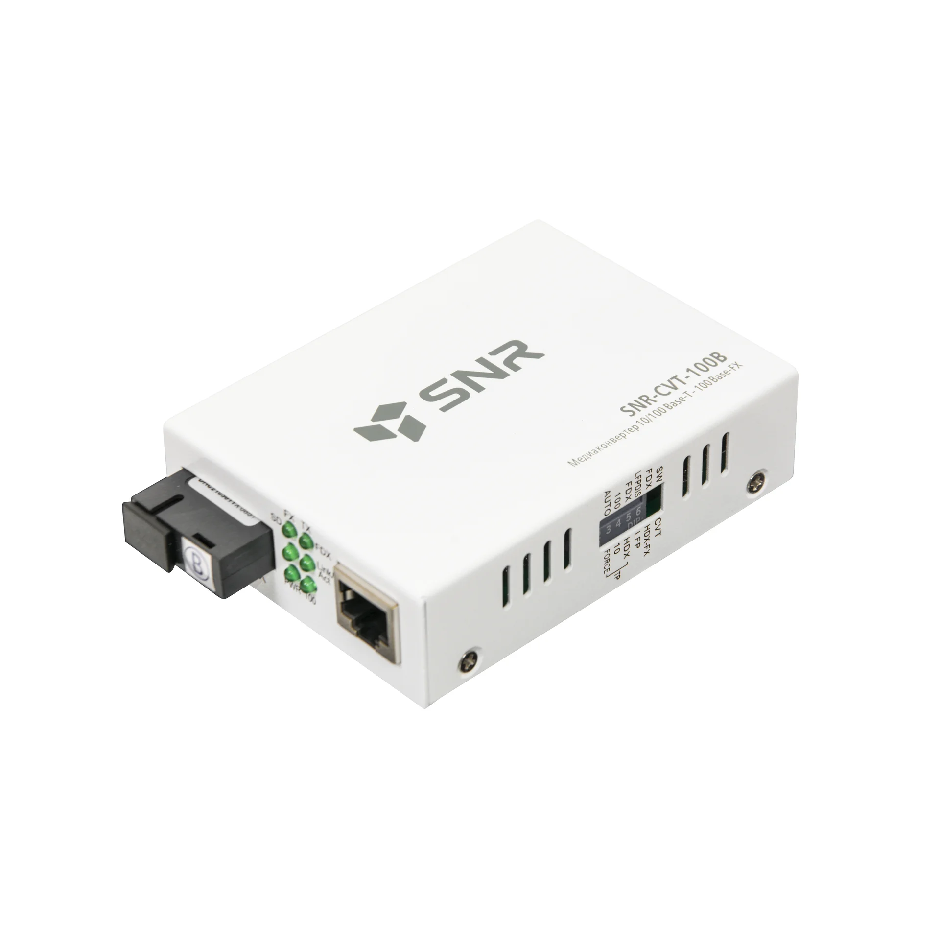 Медиаконвертер 10/100-Base-T / 100Base-FX, Tx/Rx: 1550/1310нм