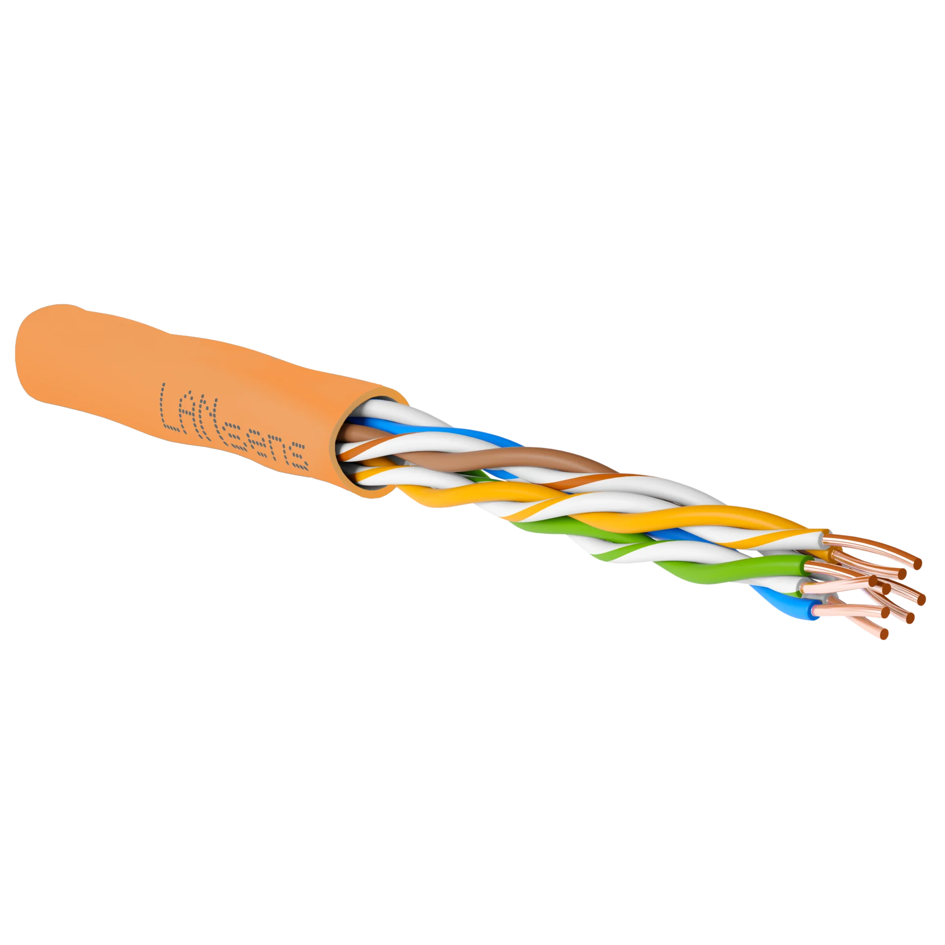 Кабель витая пара LANsens UTP, 4 пары Cat.5e, LSZH, indoor, master, 305м