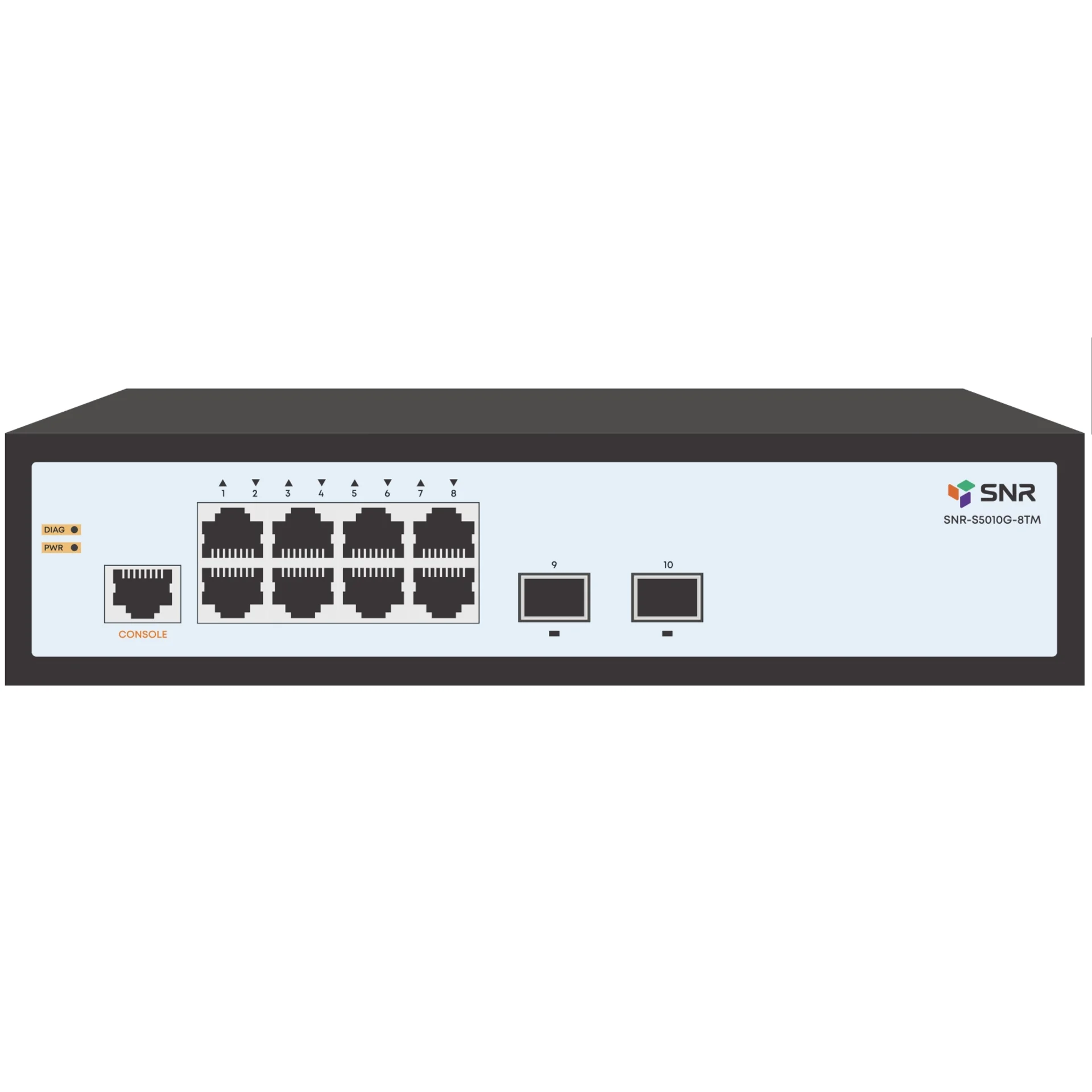 Управляемый коммутатор уровня 2 SNR-S5010G-8TM